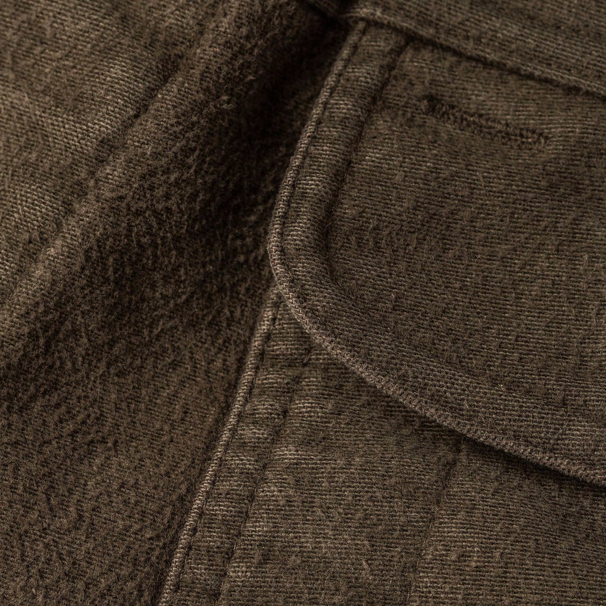 The Long Haul Jacket in Moss Brushed Reverse Sateen - Image 8