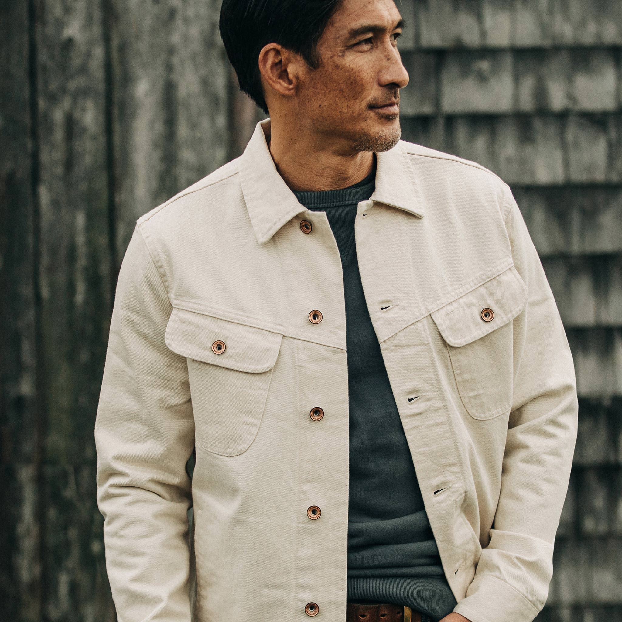 The Long Haul Jacket in Natural Organic Selvage - Image 2