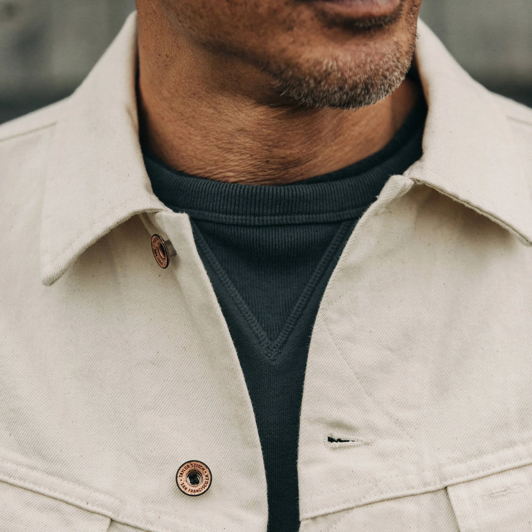 The Long Haul Jacket in Natural Organic Selvage - Image 3