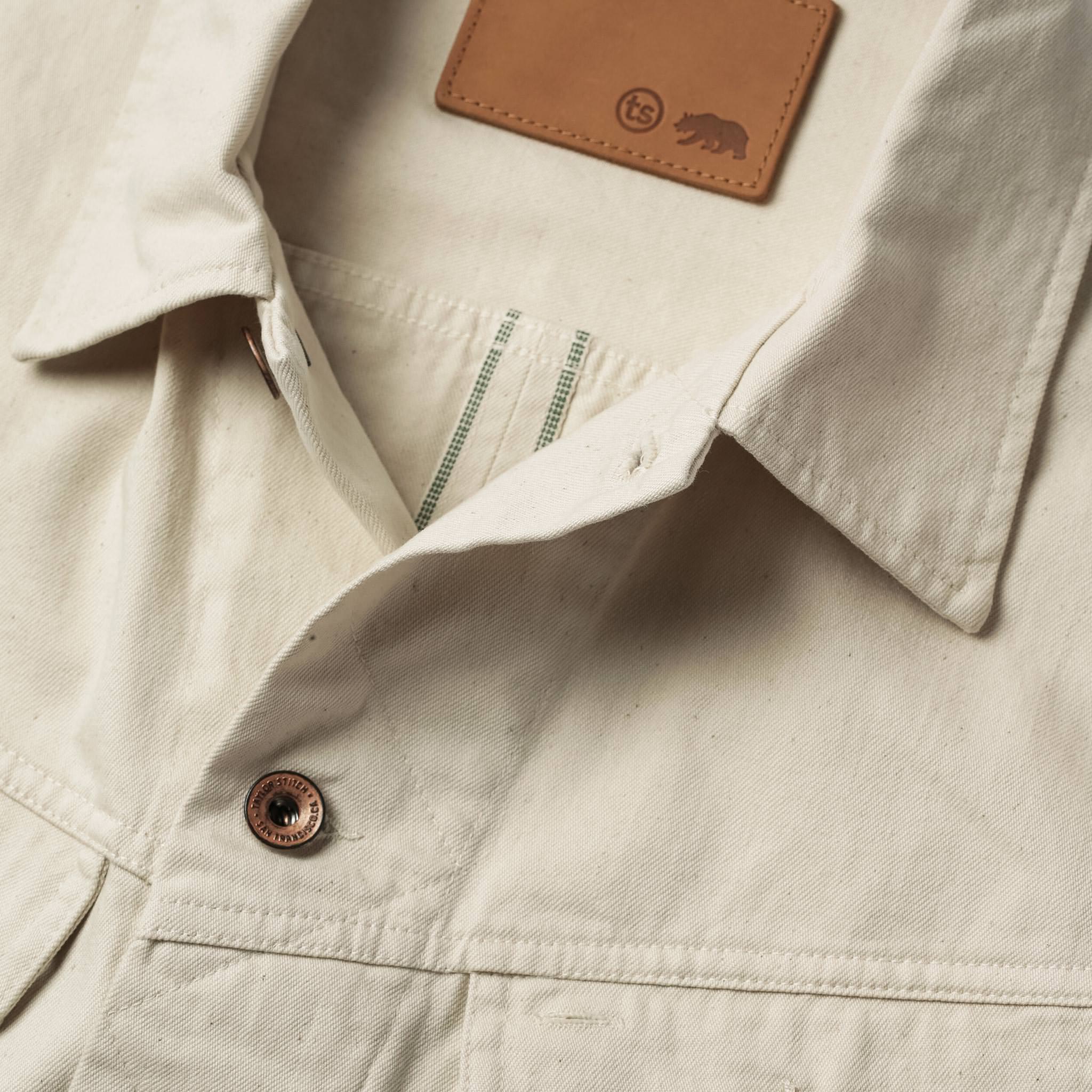 The Long Haul Jacket in Natural Organic Selvage - Image 7
