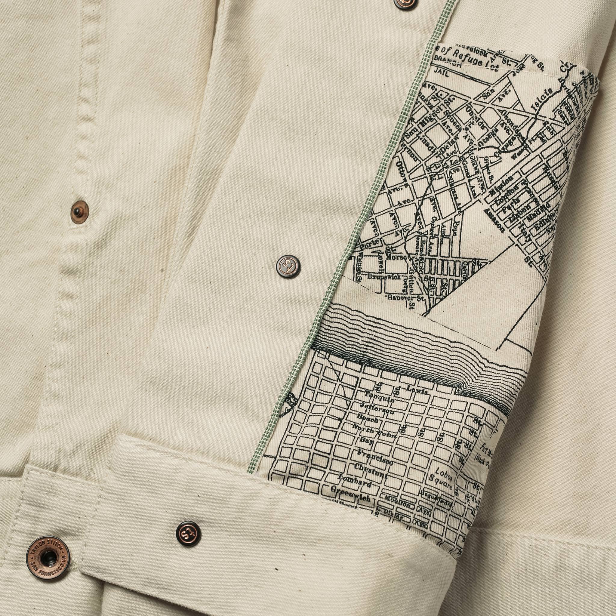 The Long Haul Jacket in Natural Organic Selvage - Image 8