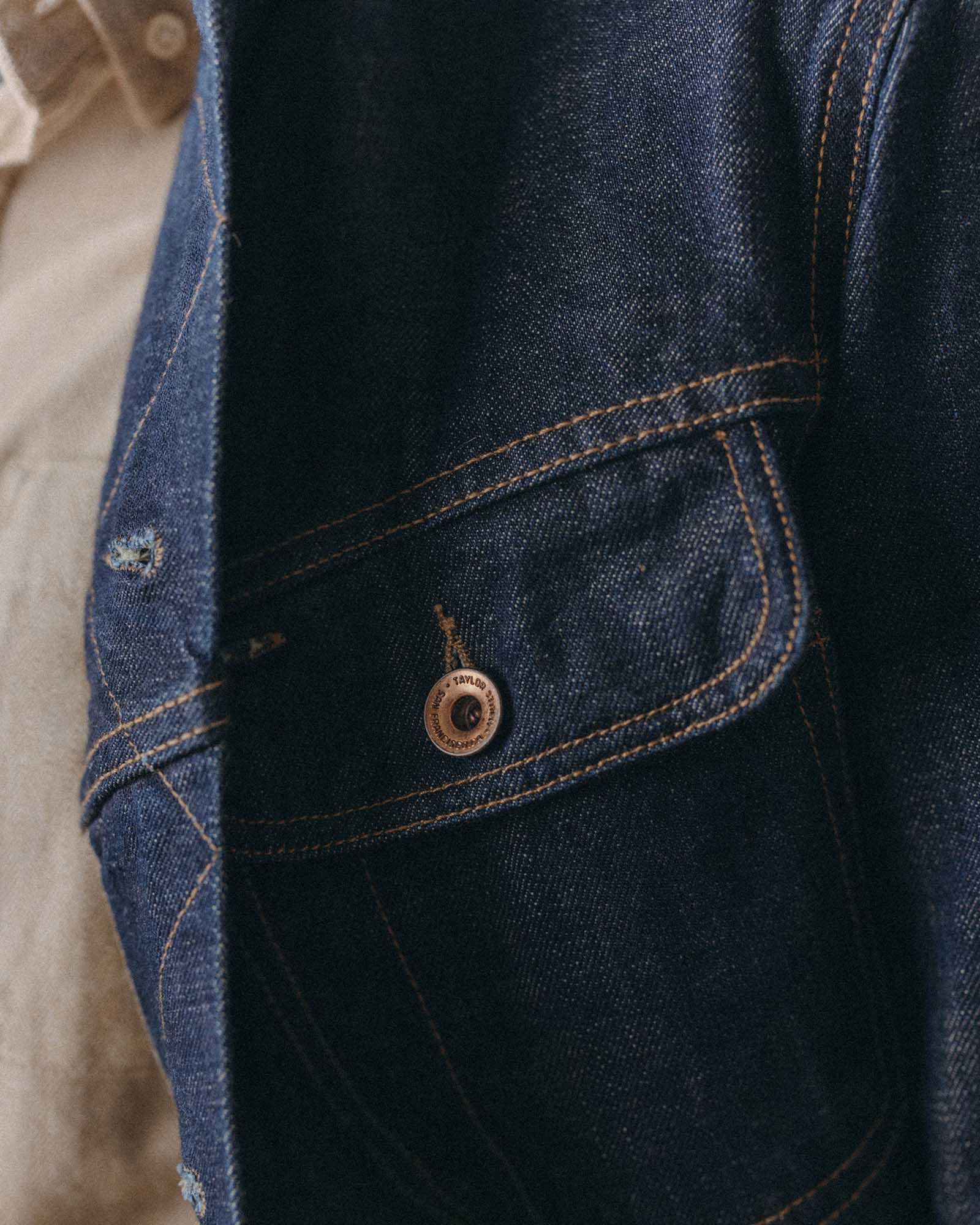 The Long Haul Jacket in Rinsed Organic Selvedge - Image 3