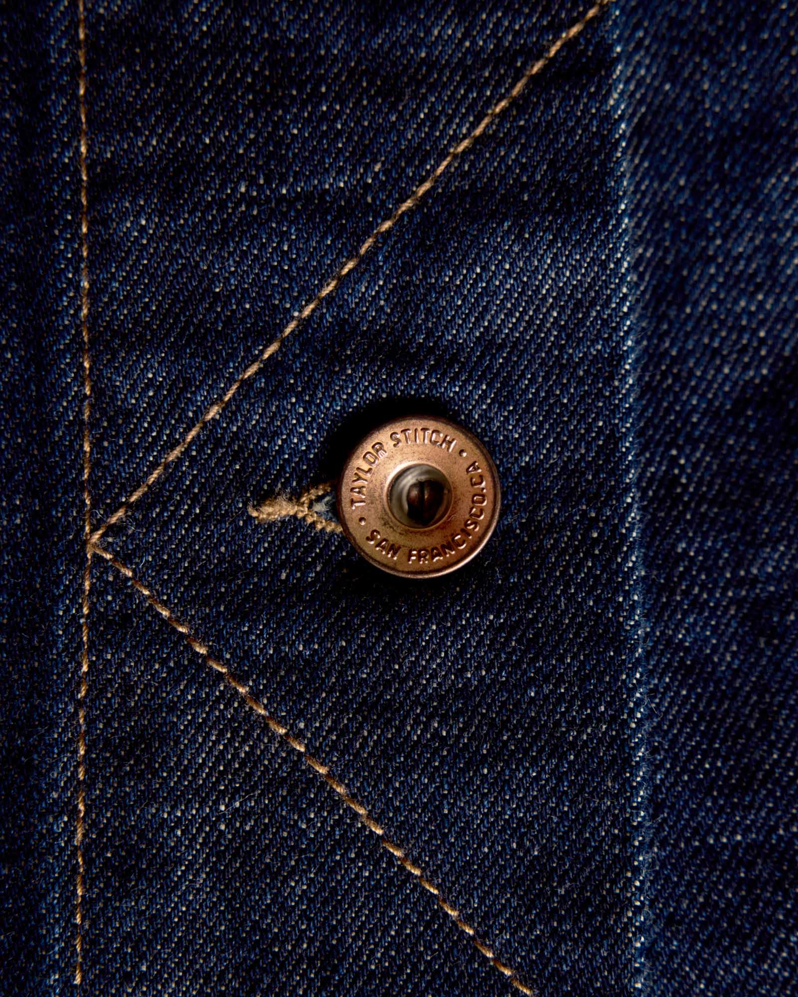 The Long Haul Jacket in Rinsed Organic Selvedge - Image 8