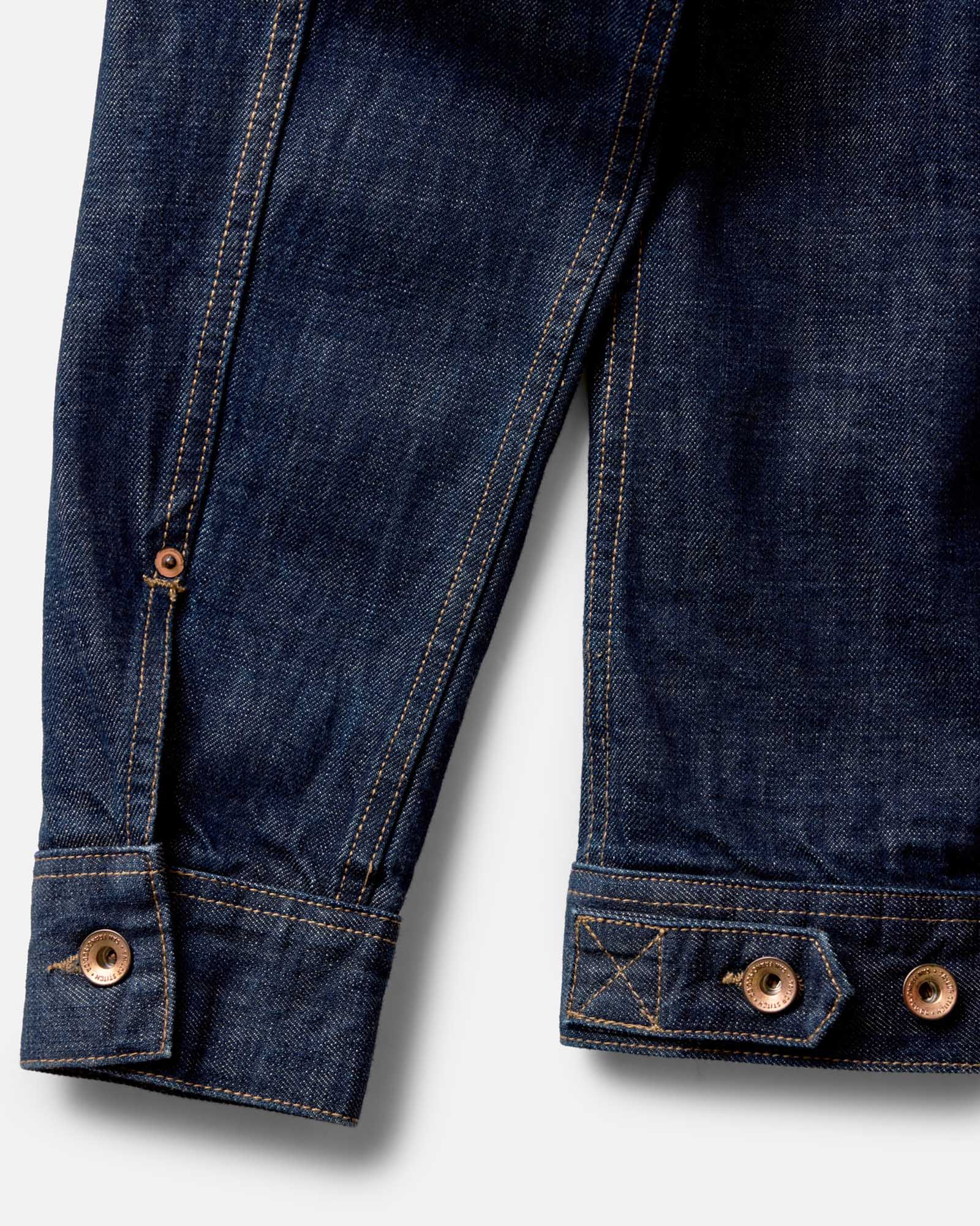 The Long Haul Jacket in Rinsed Organic Selvedge - Image 9