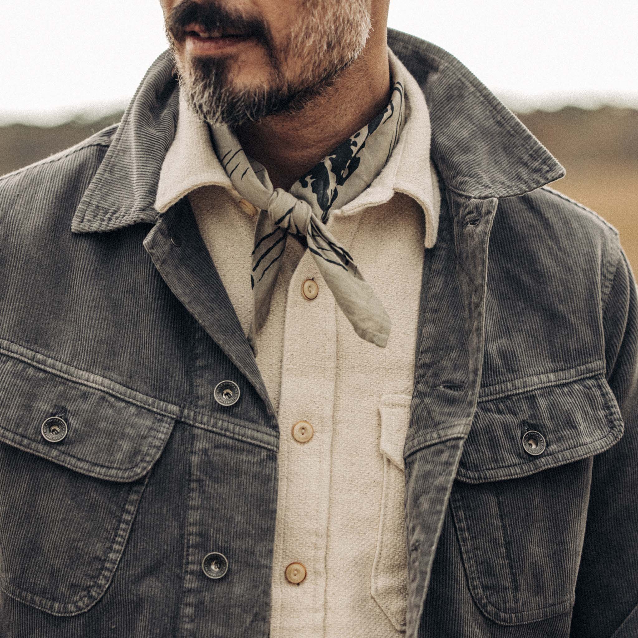 The Long Haul Jacket in Shale Cord - Image 3