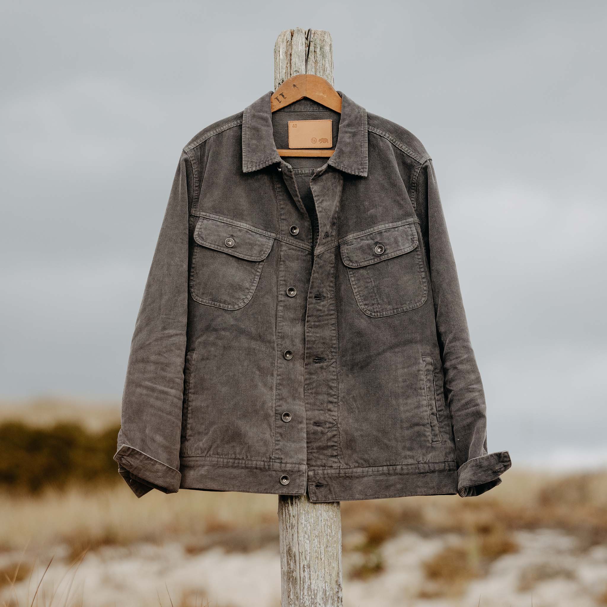 The Long Haul Jacket in Shale Cord - Image 5