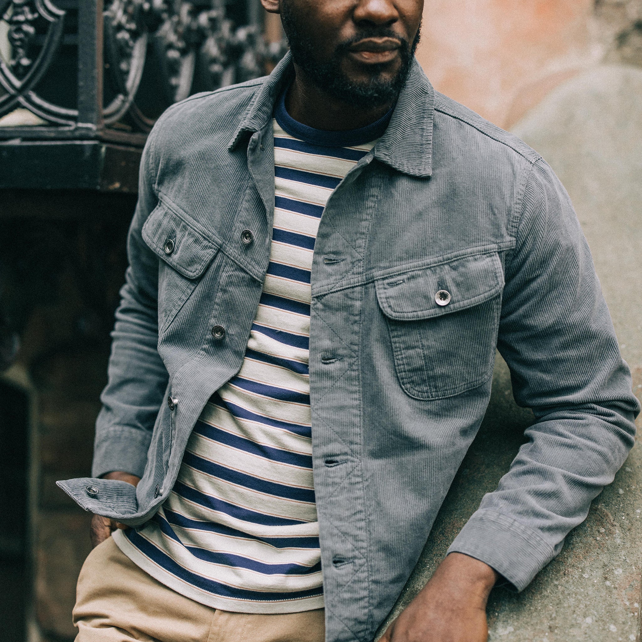 The Long Haul Jacket in Storm Cord - Image 2
