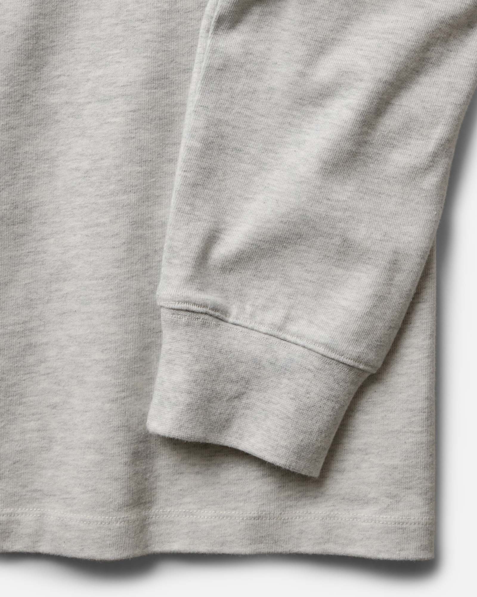 The Long Sleeve Shop Tee in Oat Twist - Image 4