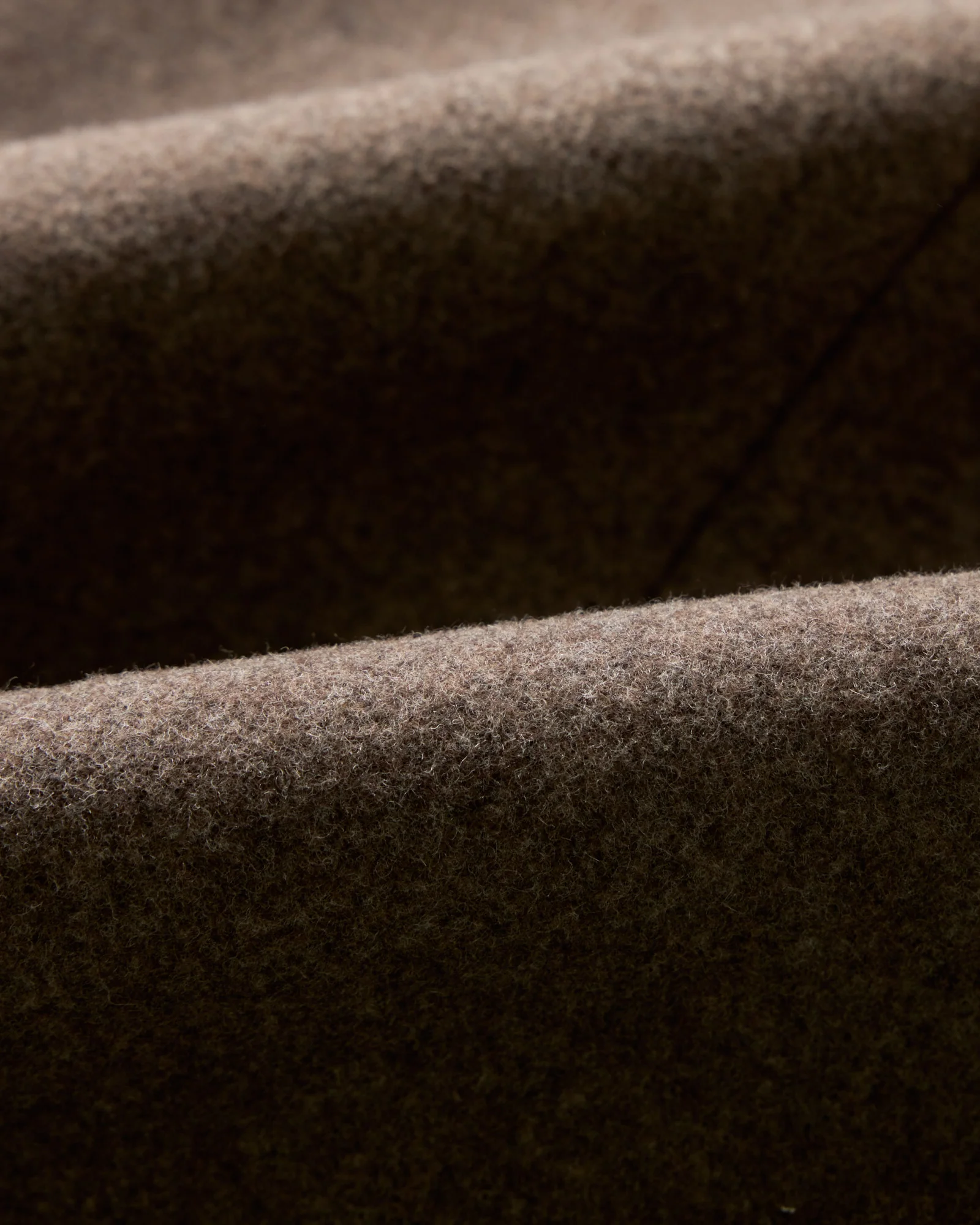The Mariner Coat in Sable Melton Wool - Image 6