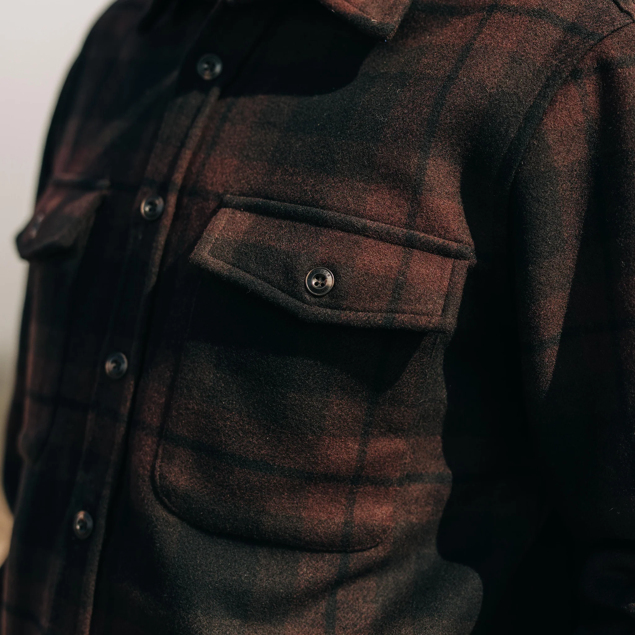 The Maritime Shirt Jacket in Carson Plaid - Image 3