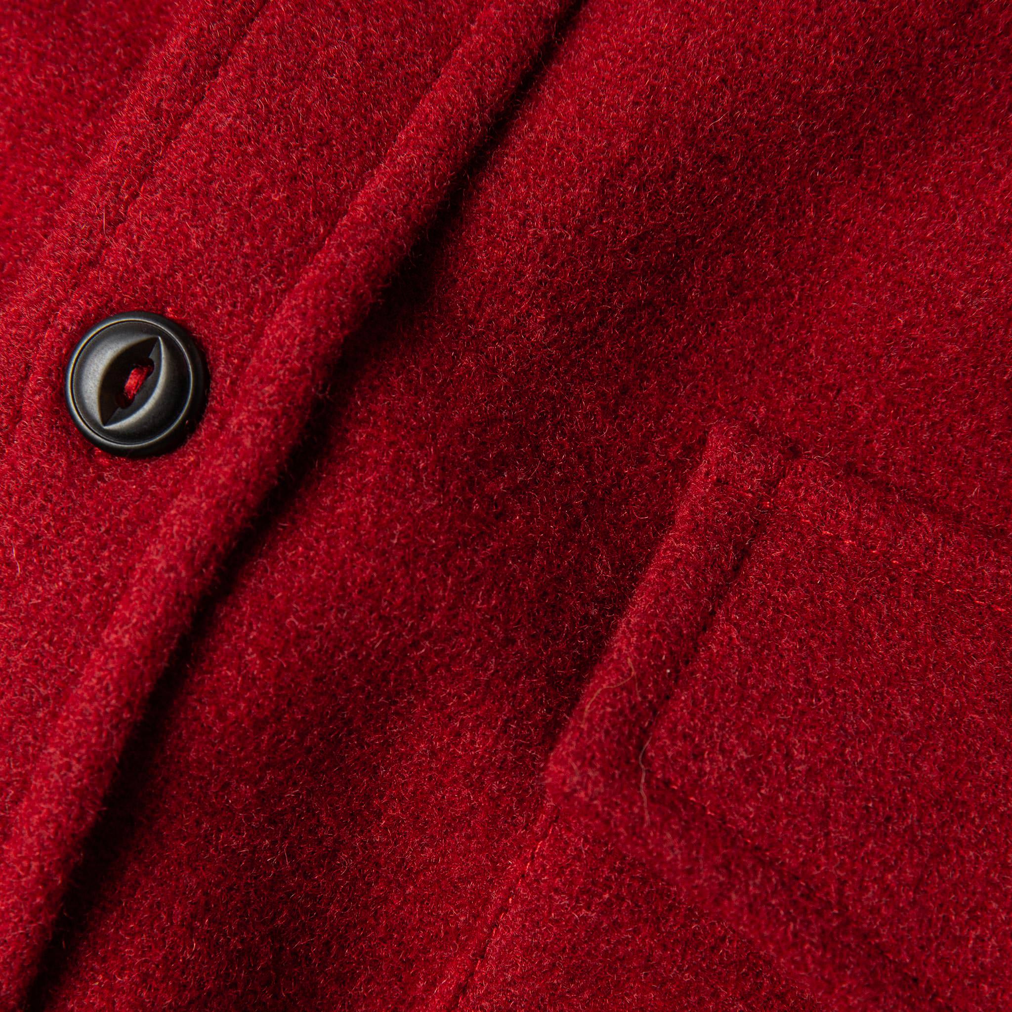 The Maritime Shirt Jacket in Clifford Red - Image 8