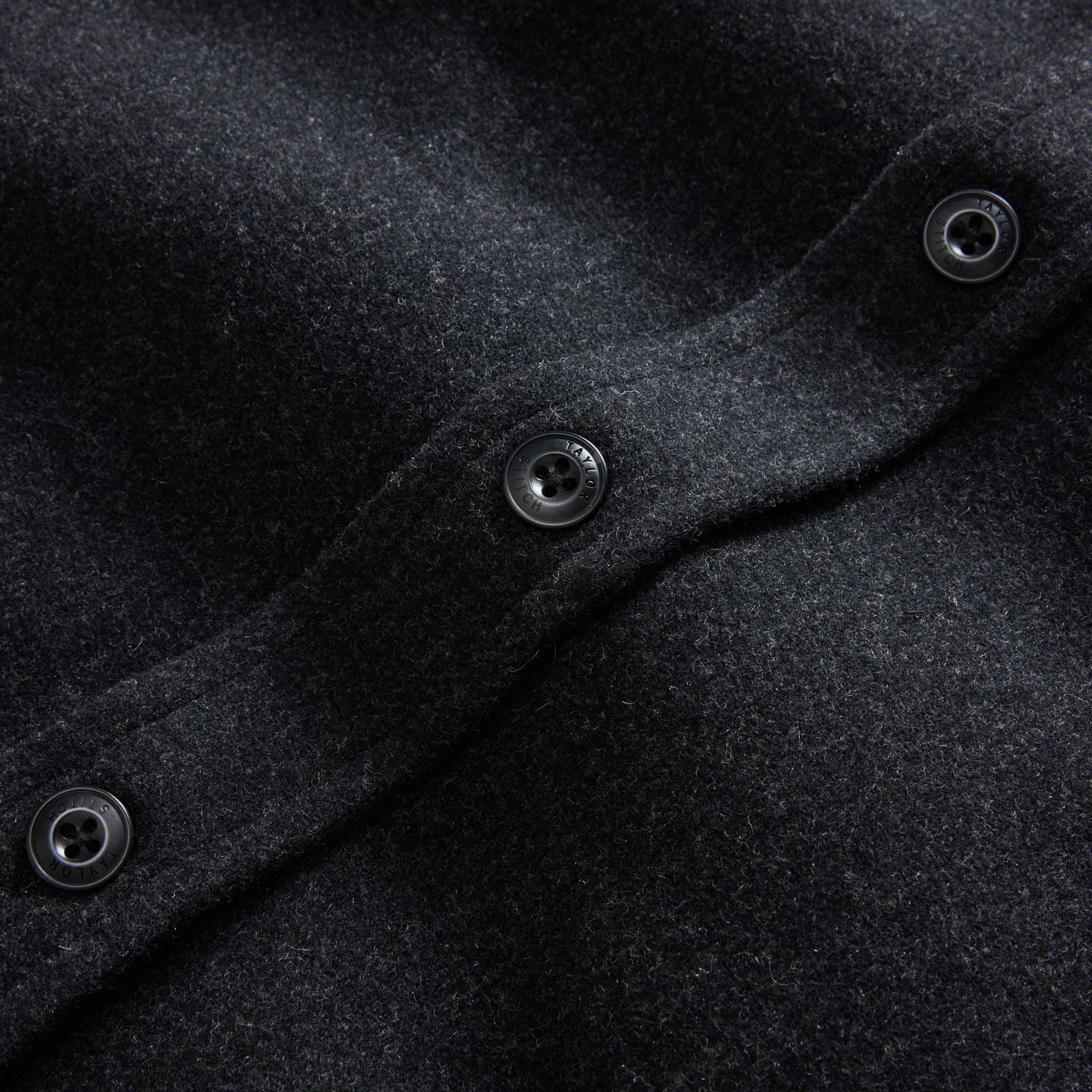 The Maritime Shirt Jacket in Heather Charcoal - Image 8