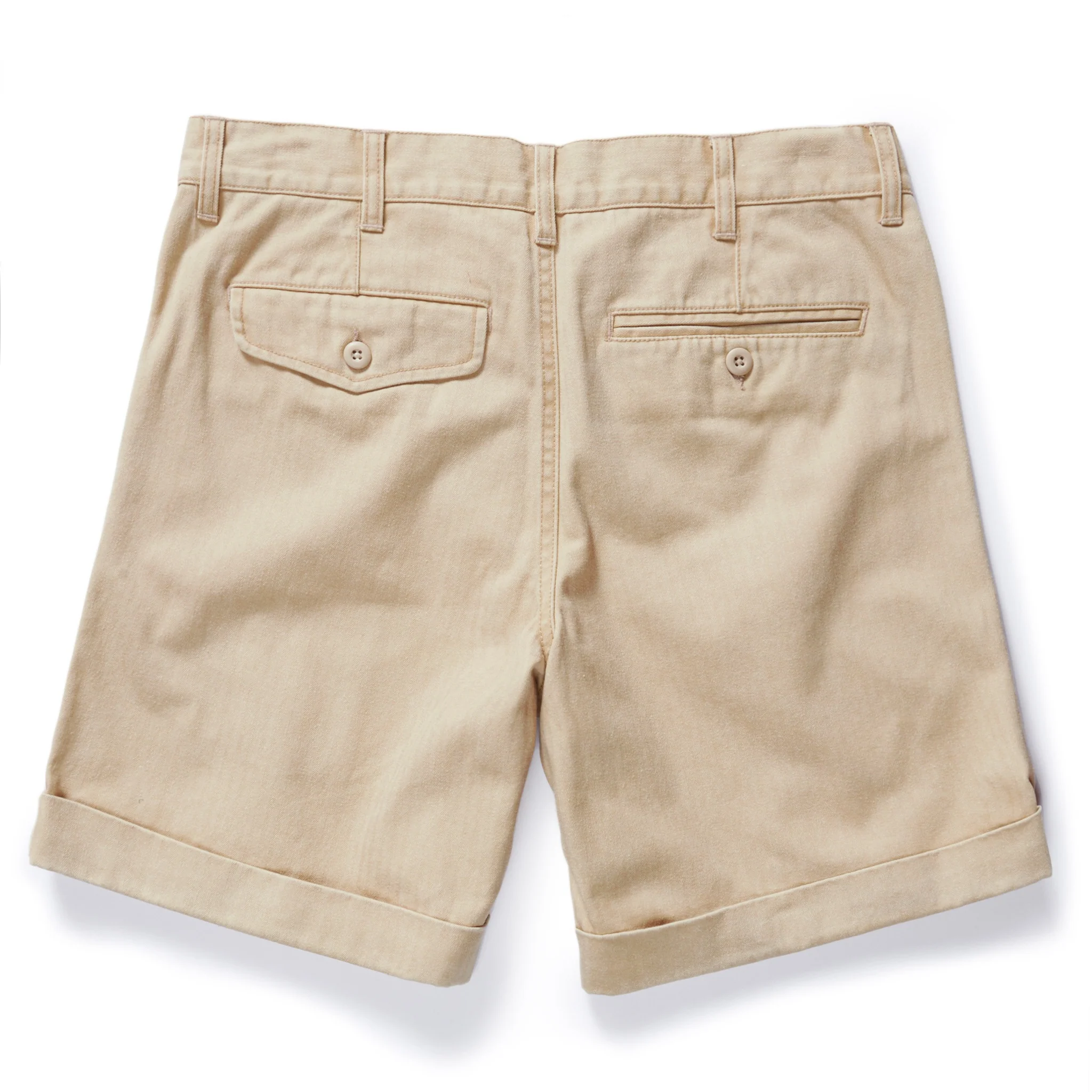 The Matlow Short in Dune Washed Herringbone - Image 5