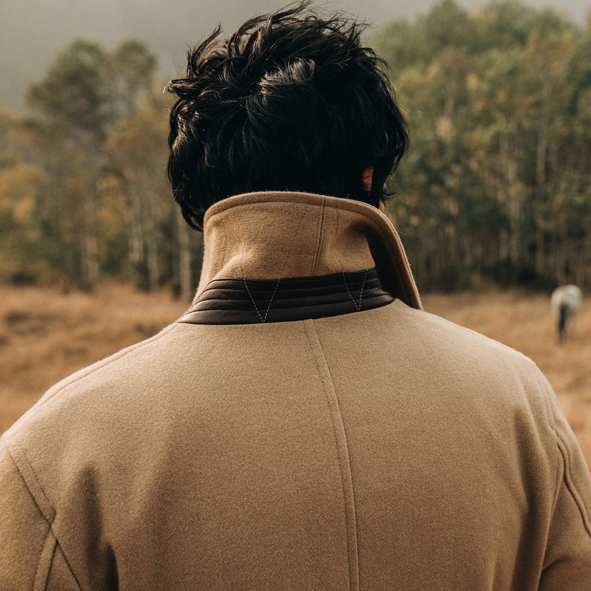The Mendocino Peacoat in Camel Wool - Image 6