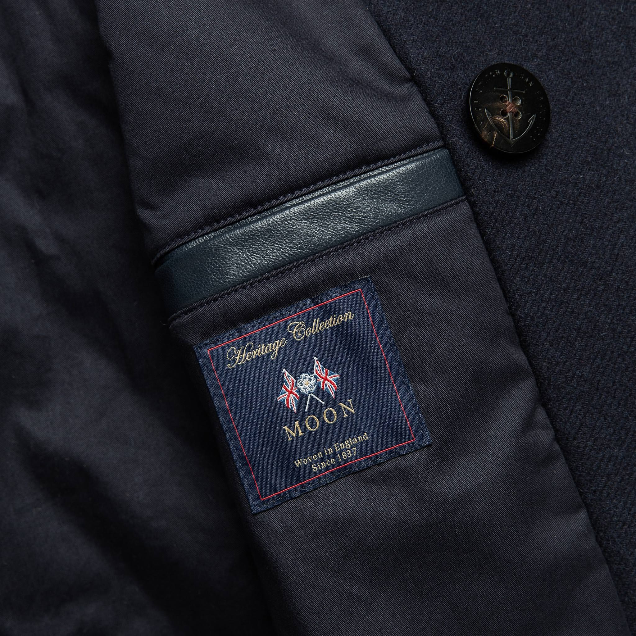 The Mendocino Peacoat in Navy Wool - Image 10