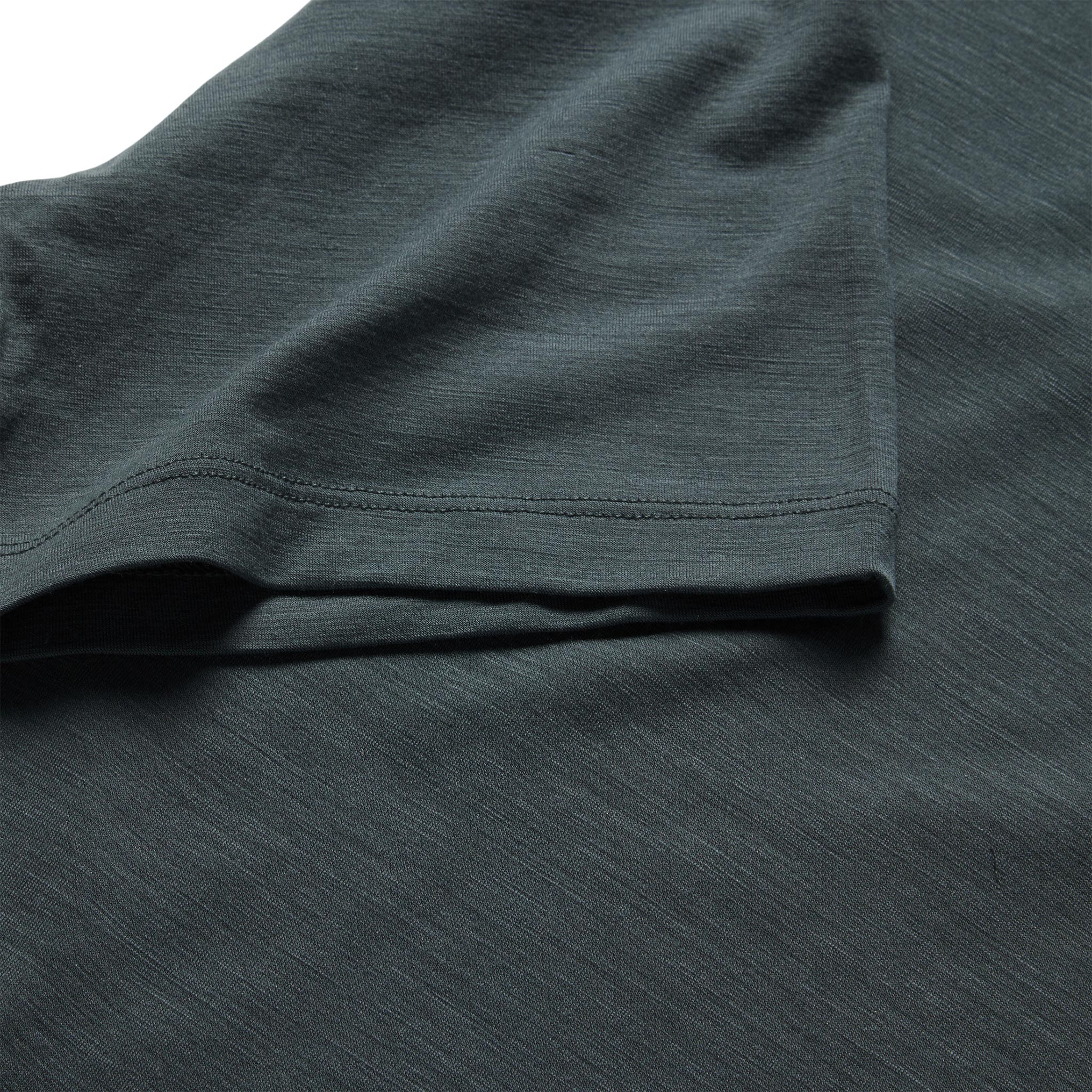 The Merino Tee in Dark Slate - Image 6