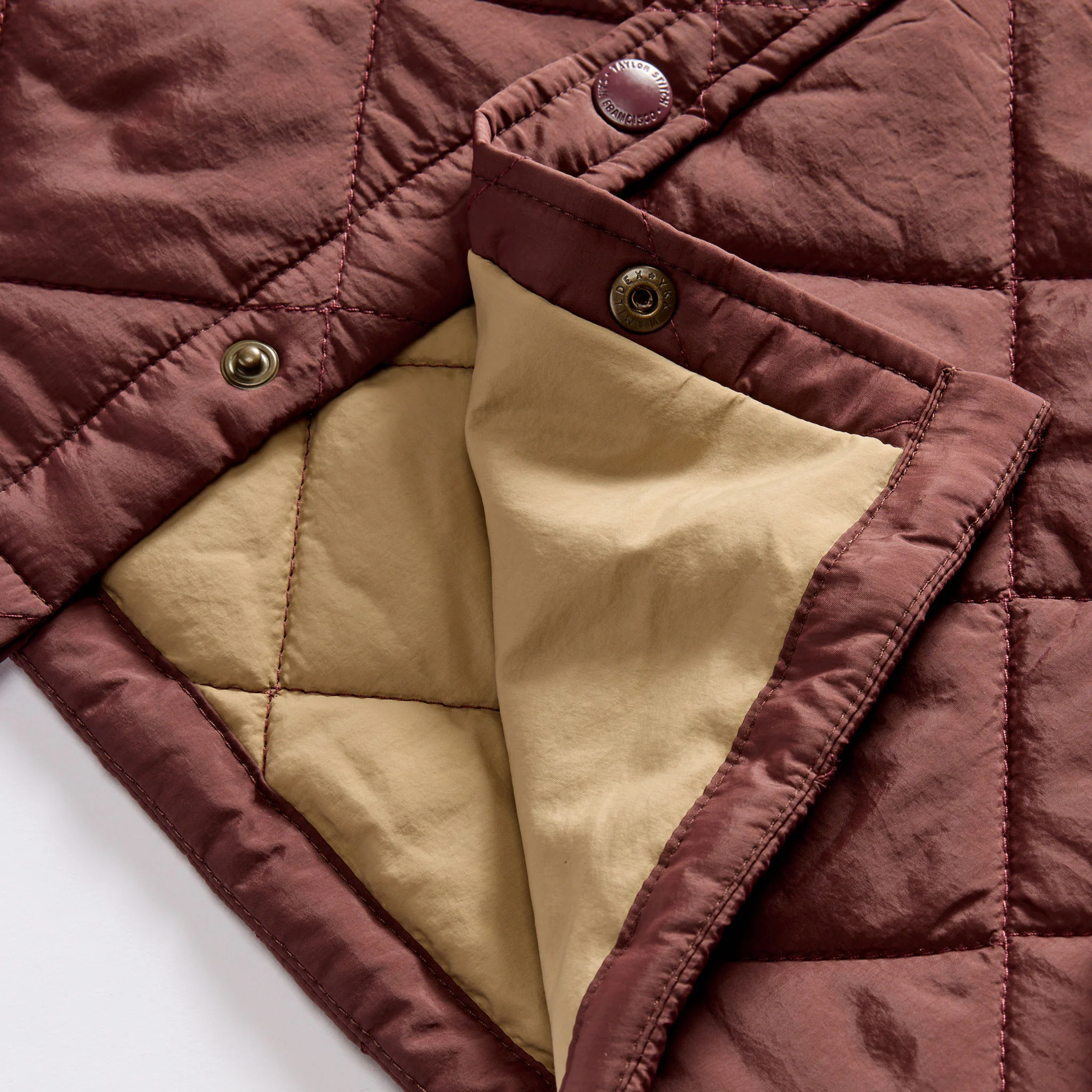 The Miller Shirt Jacket in Burgundy - Image 8