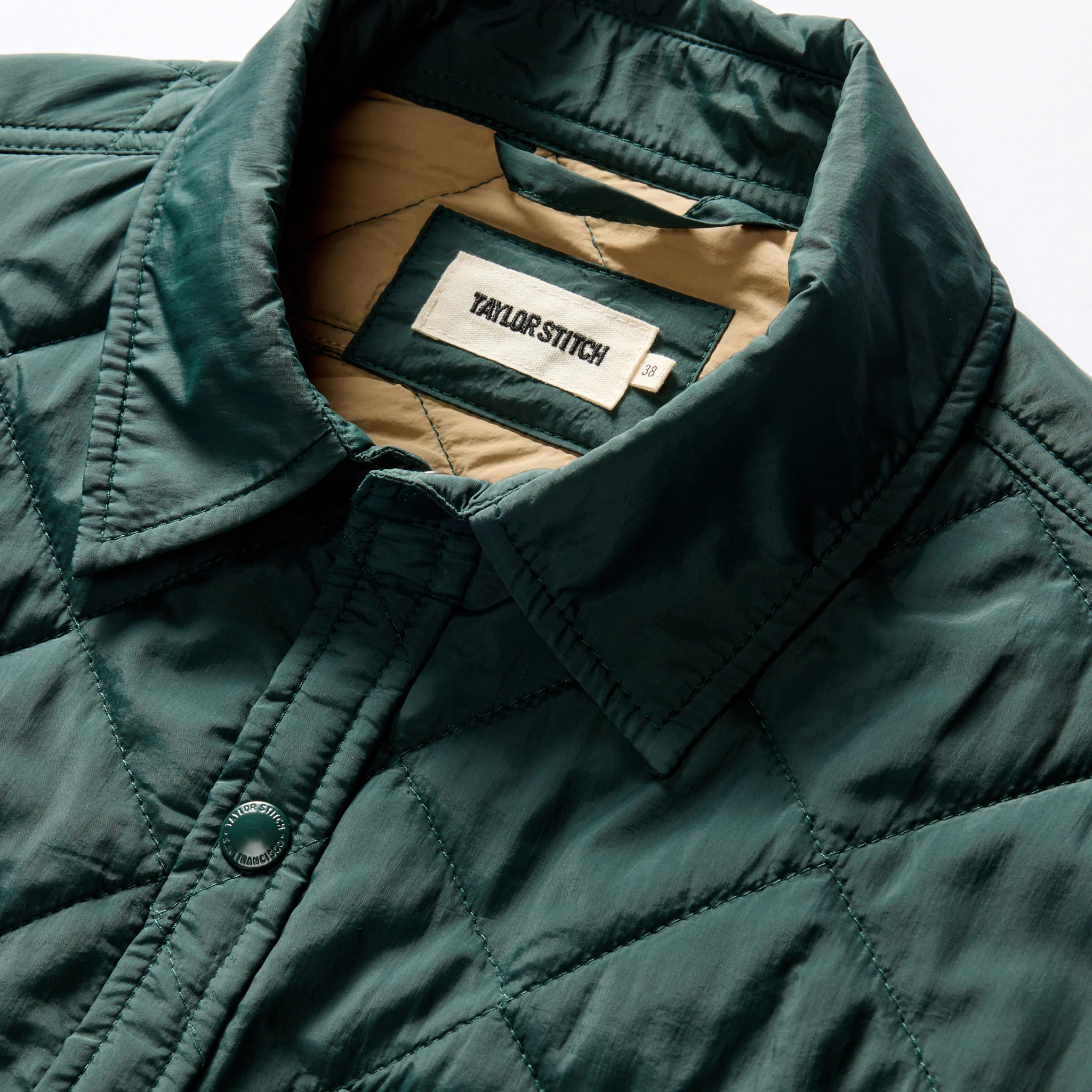 The Miller Shirt Jacket in Conifer - Image 9
