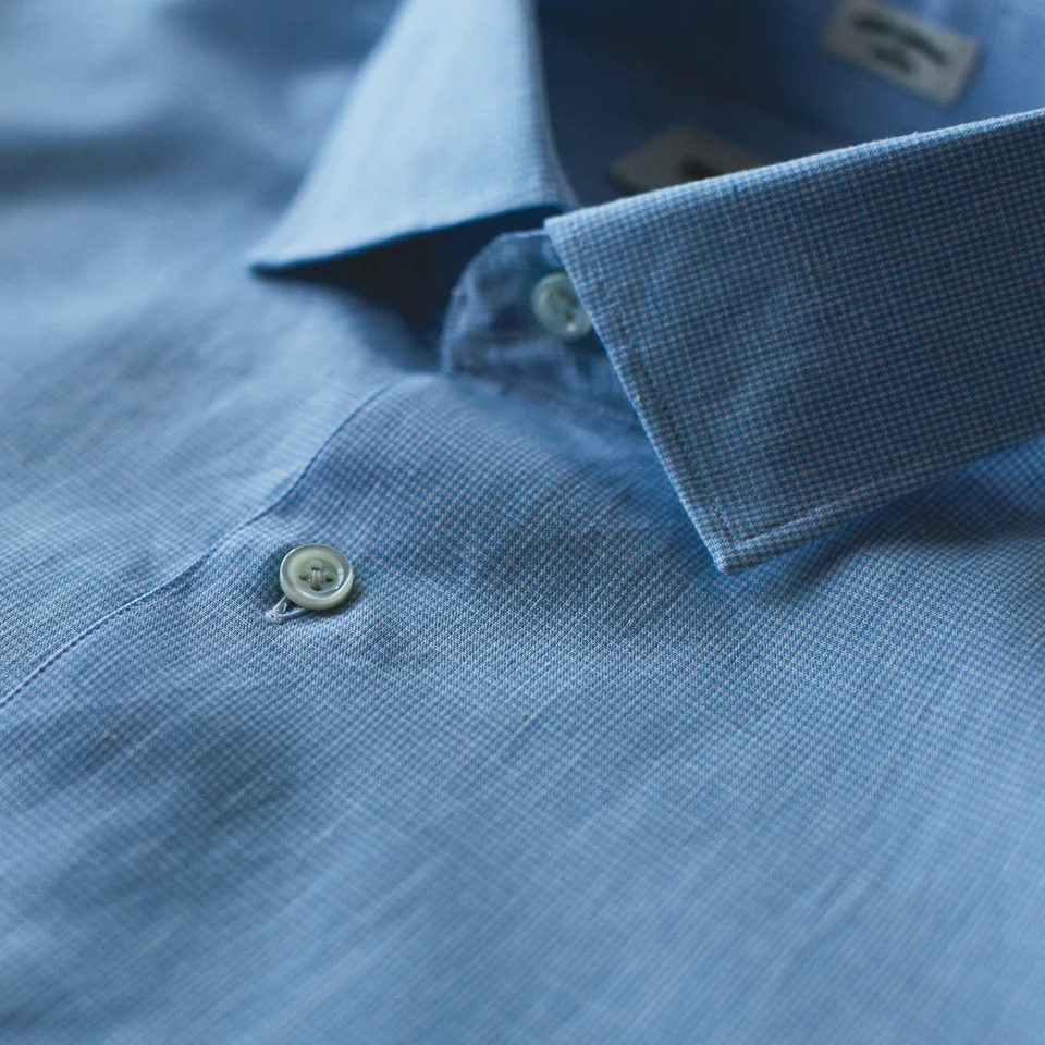 The Hyde in Mini Houndstooth Cotton and Linen - Image 2
