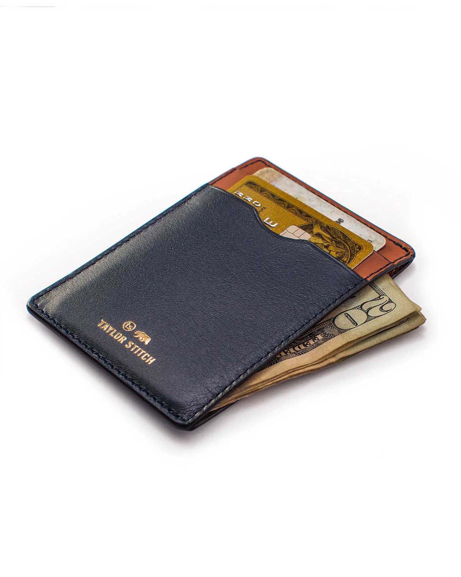 The Minimalist Wallet in Navy - Image 3
