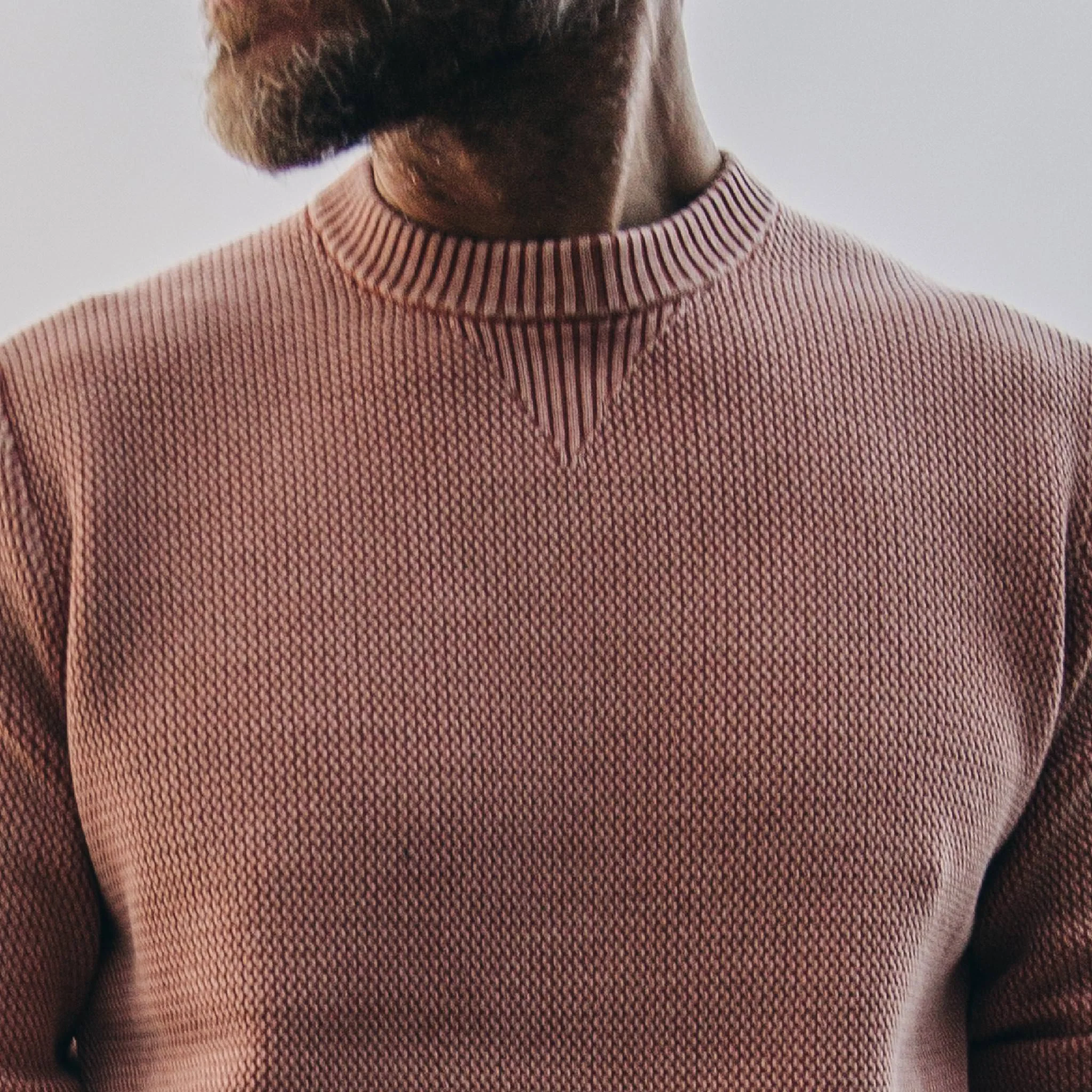 The Moor Sweater in Dusty Rose - Image 3