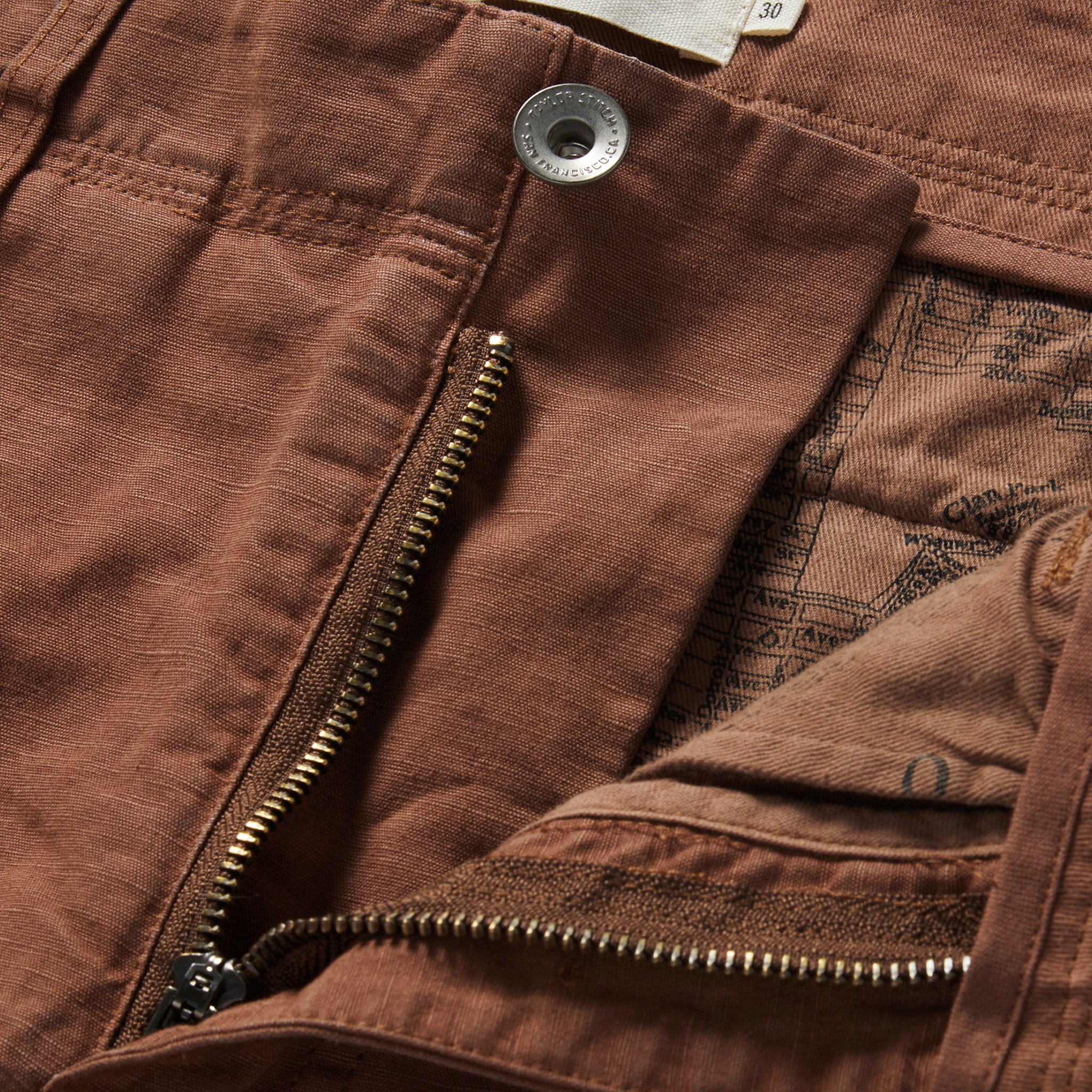 The Morse Pant in Mahogany Slub - Image 7