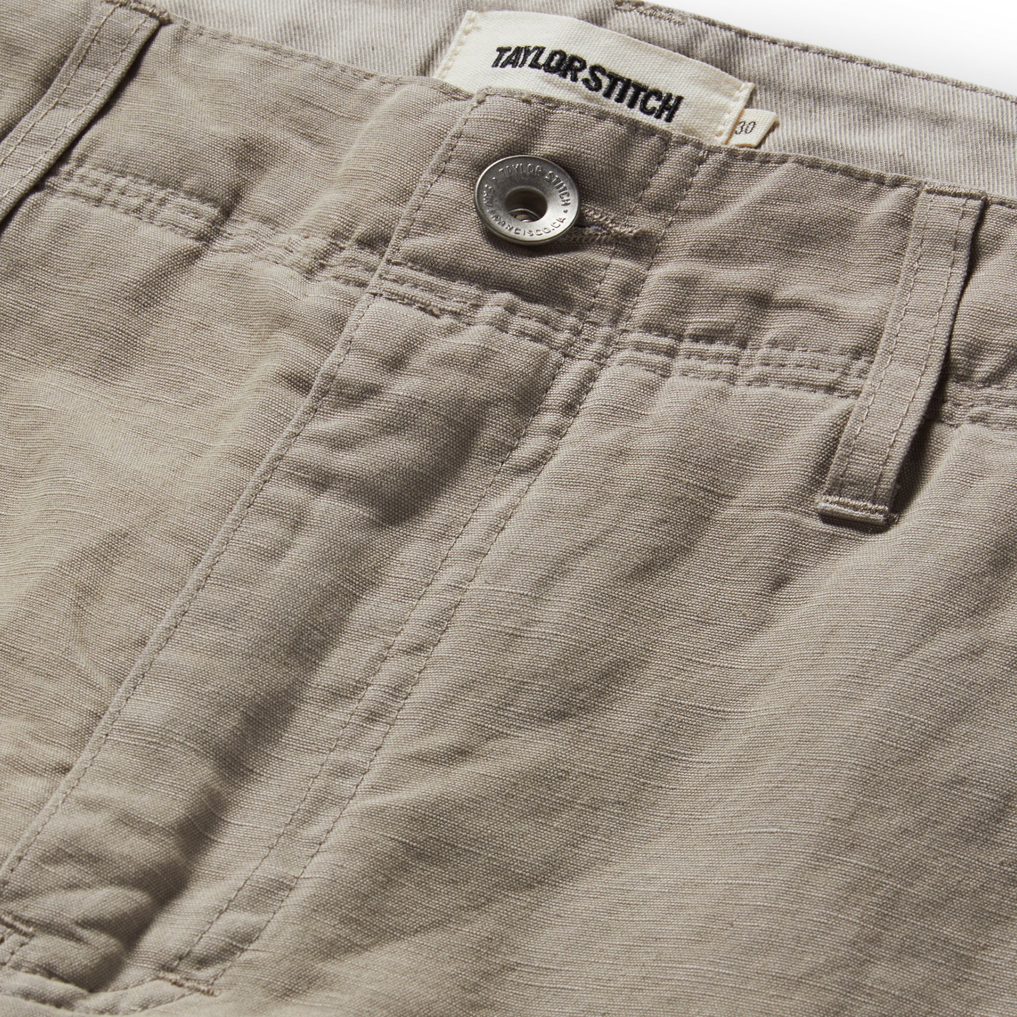 The Morse Pant in Oyster Slub - Image 8