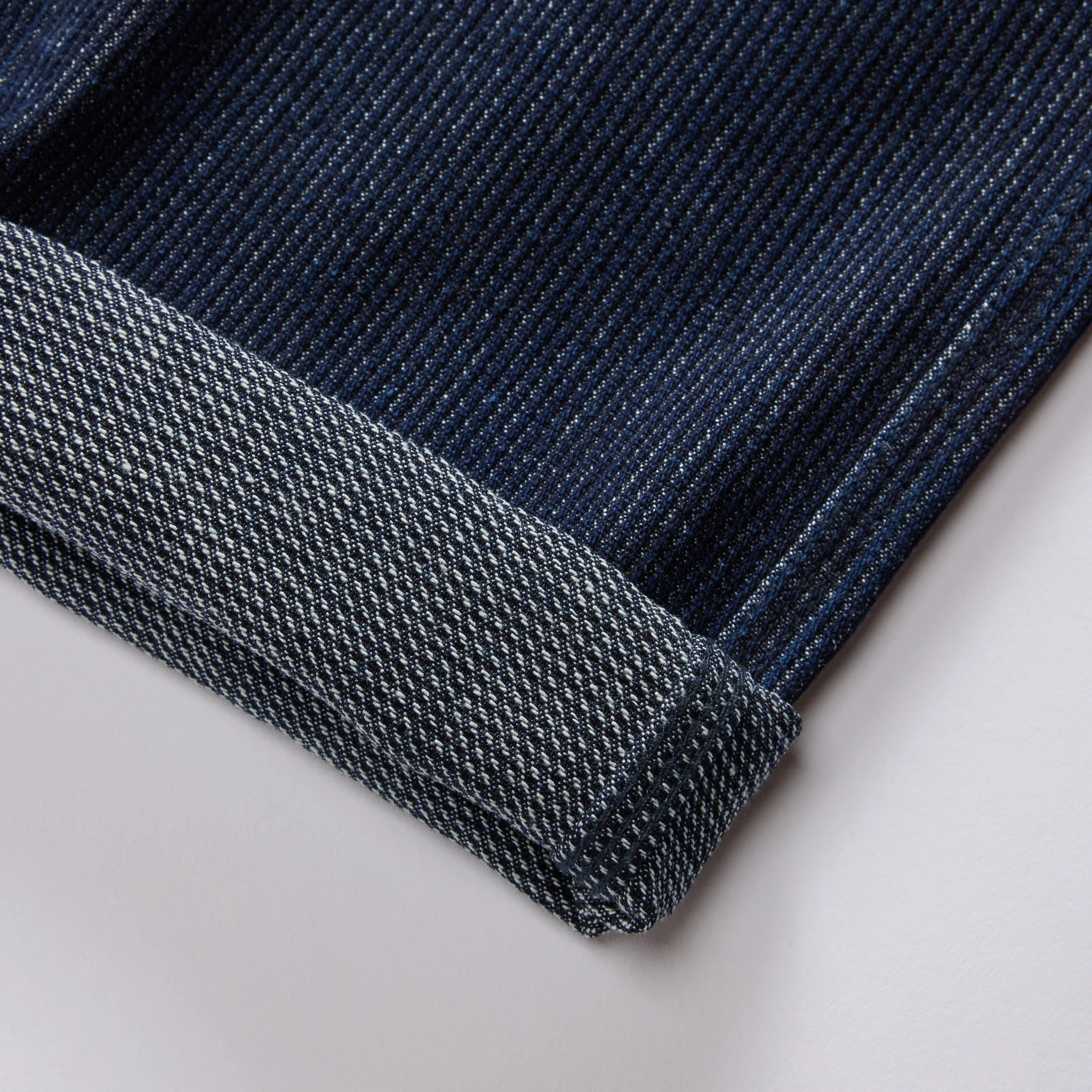 The Morse Pant in Rinsed Indigo Stripe - Image 8