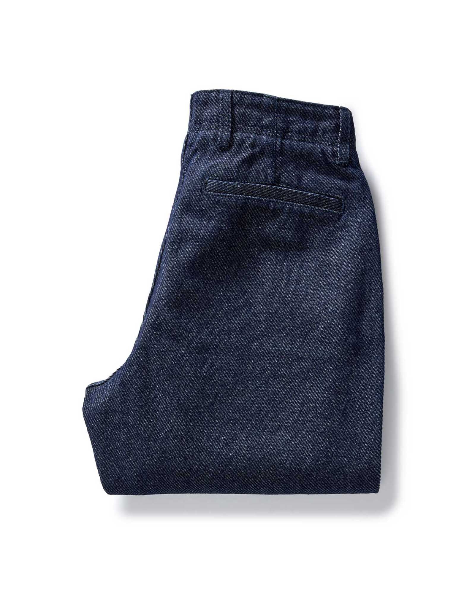The Morse Pant in Rinsed Indigo Twill - Image 10