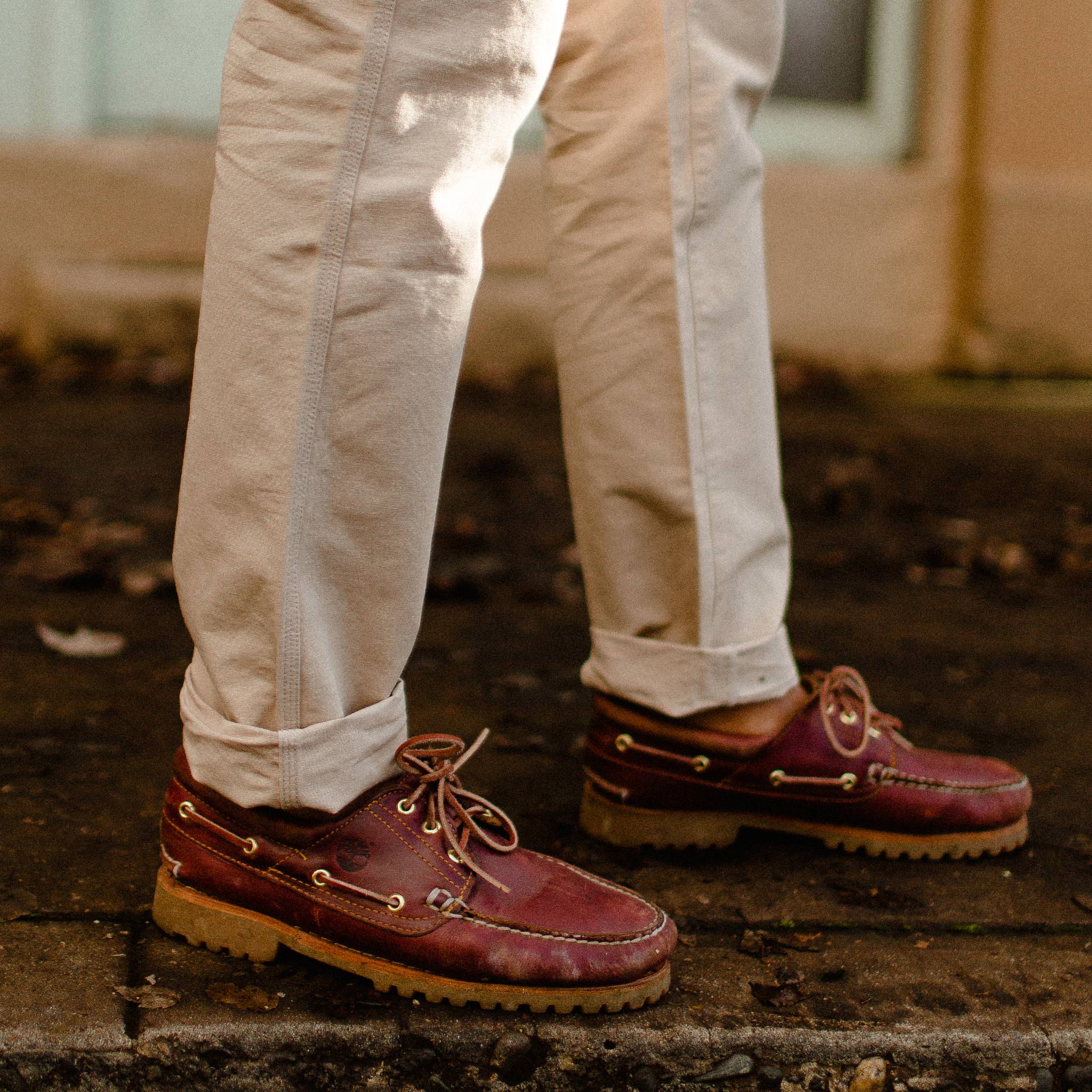 The Morse Pant in Sand Slub - Image 4