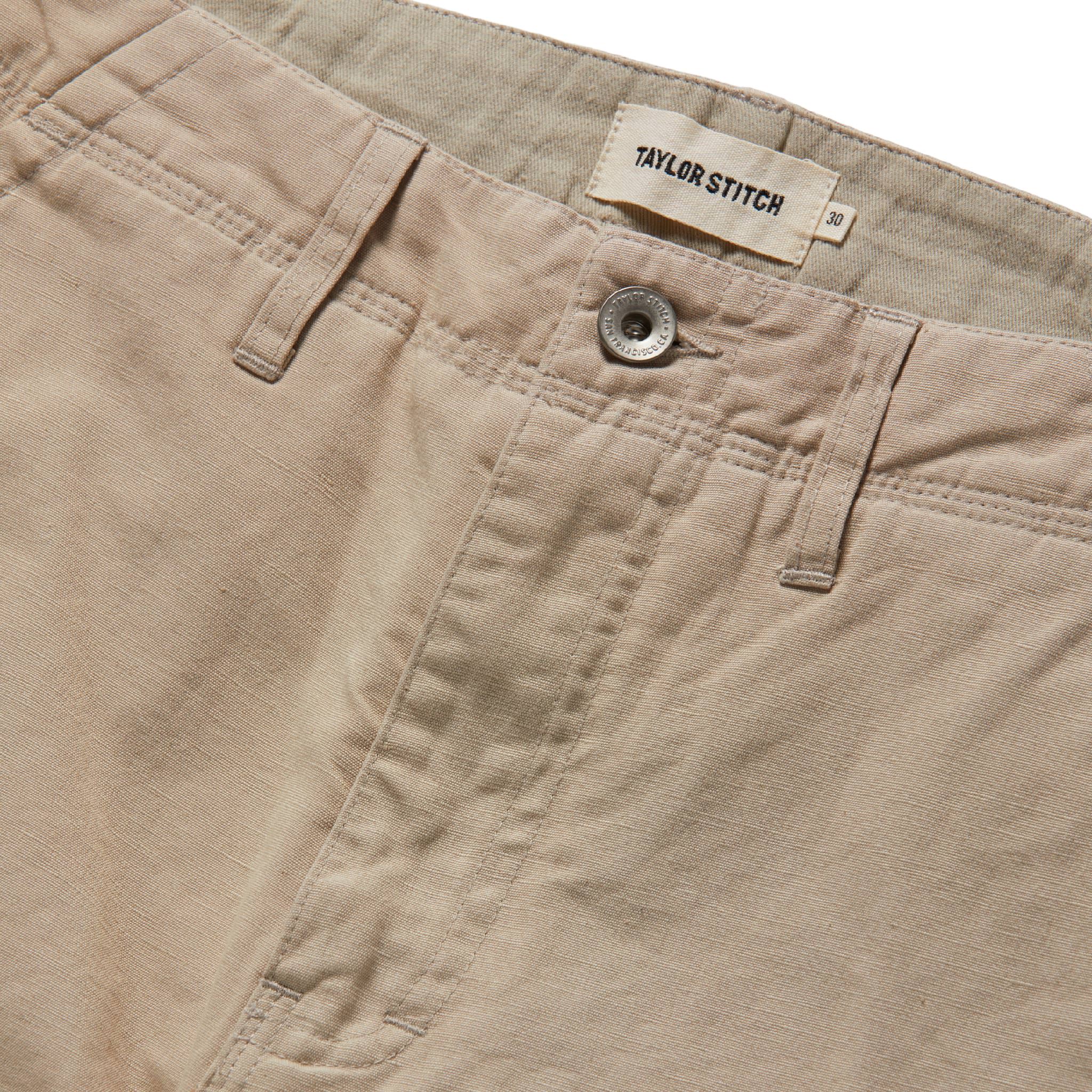 The Morse Pant in Sand Slub - Image 9