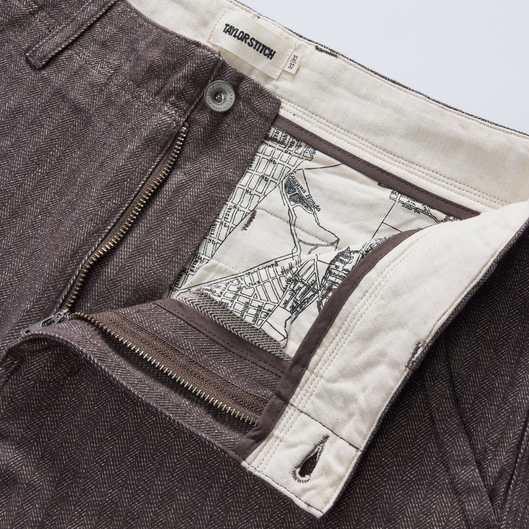 The Morse Pant in Soil Herringbone - Image 7