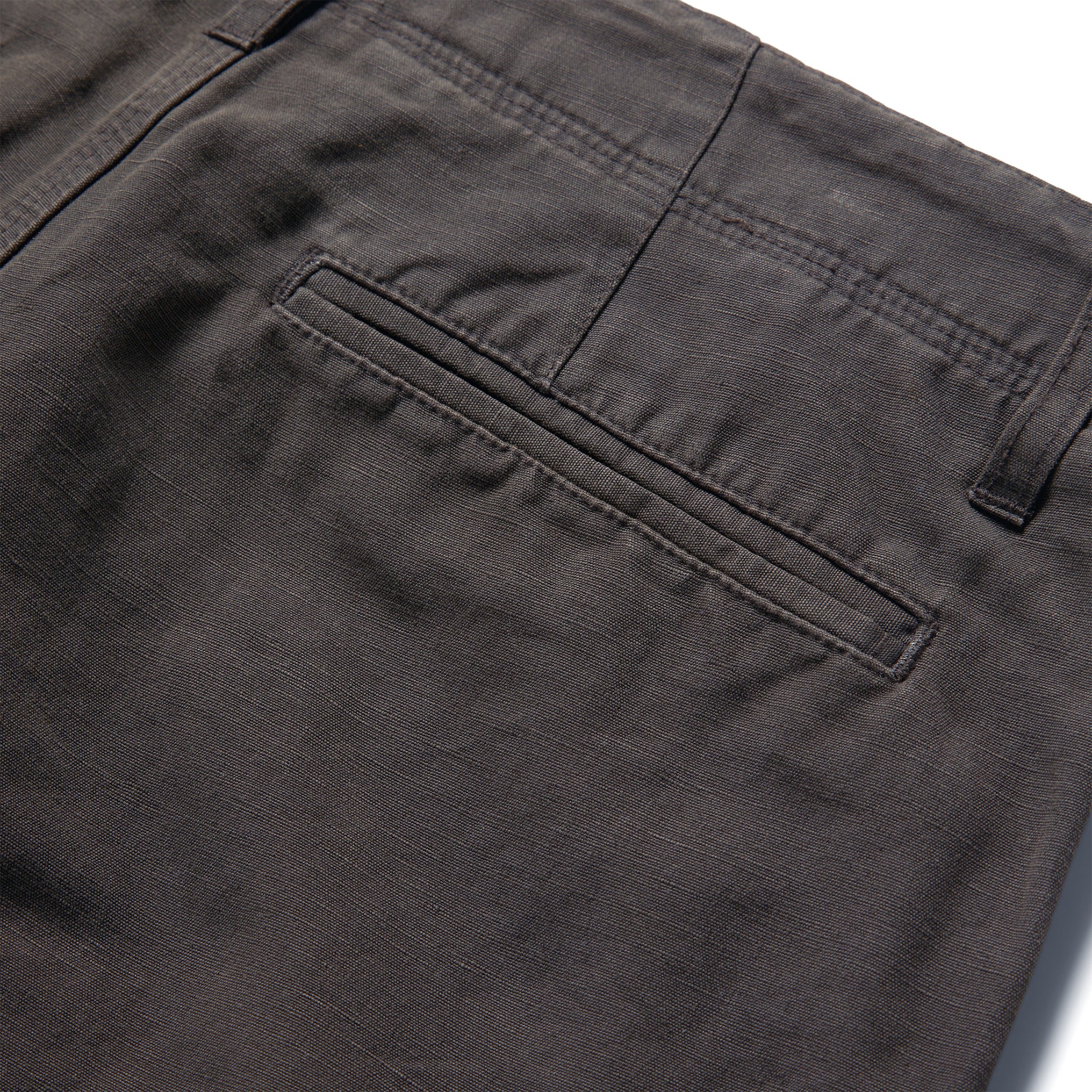 The Morse Short in Dark Charcoal Linen - Image 6
