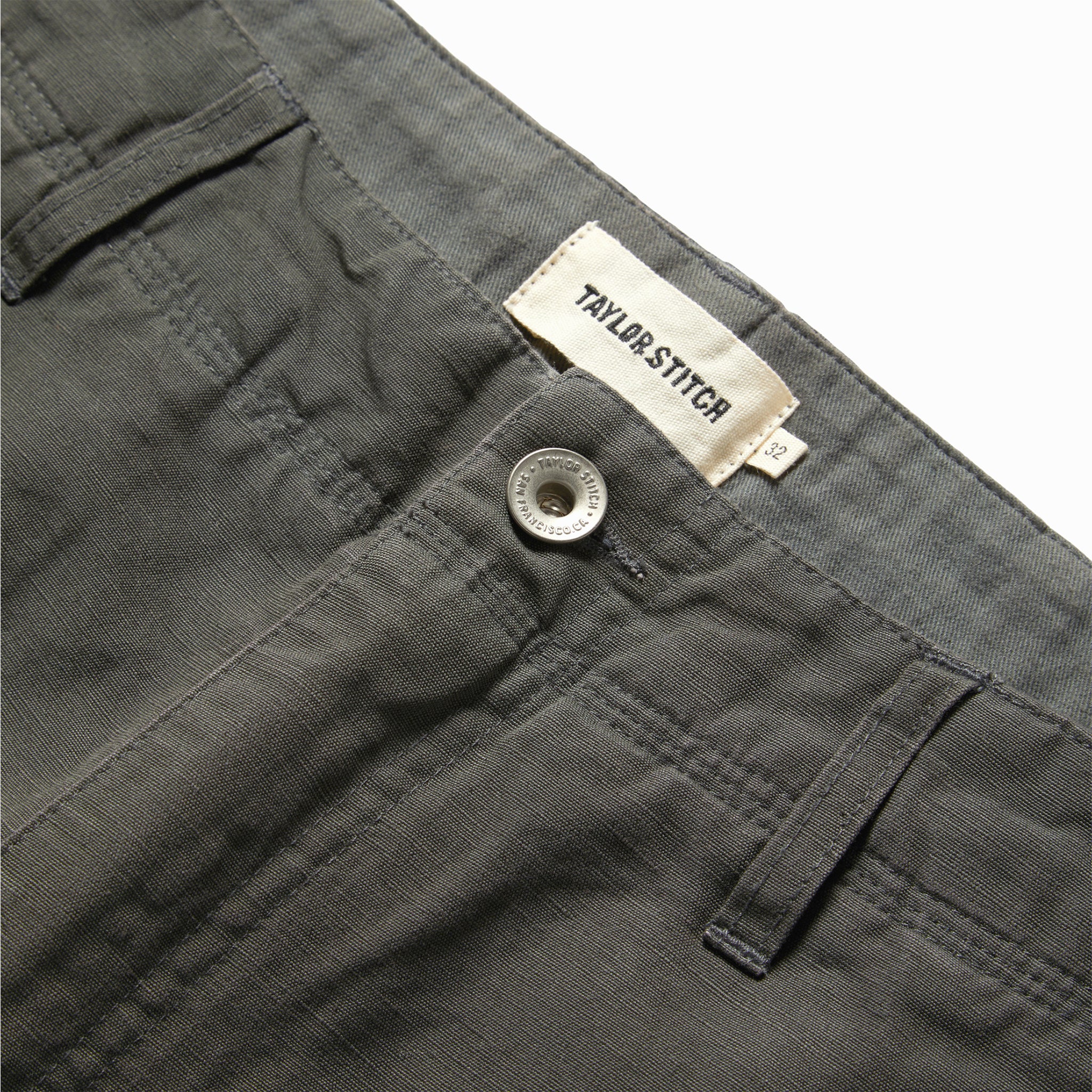 The Morse Short in Dark Slate Linen - Image 5