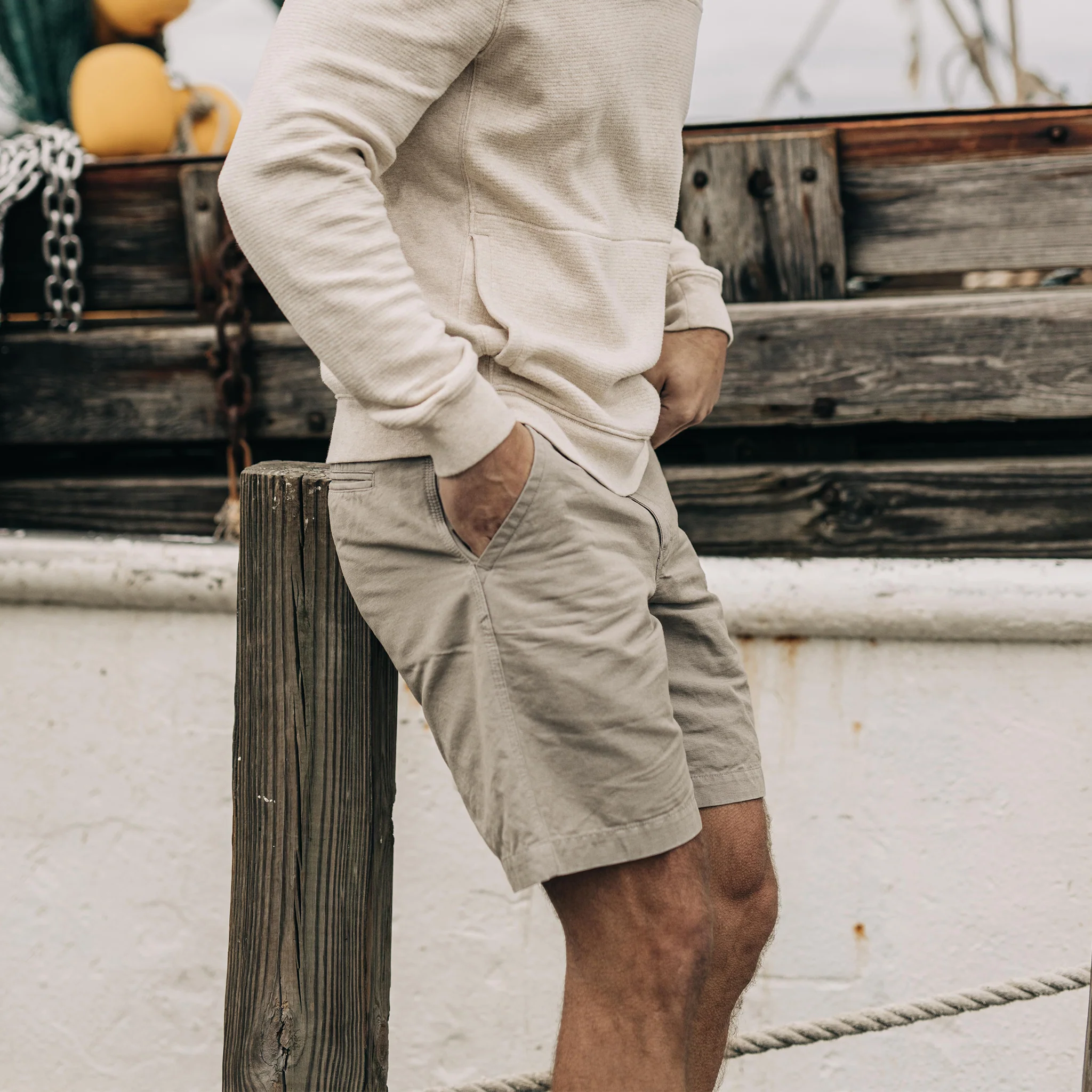 The Morse Short in Oyster Slub - Image 2