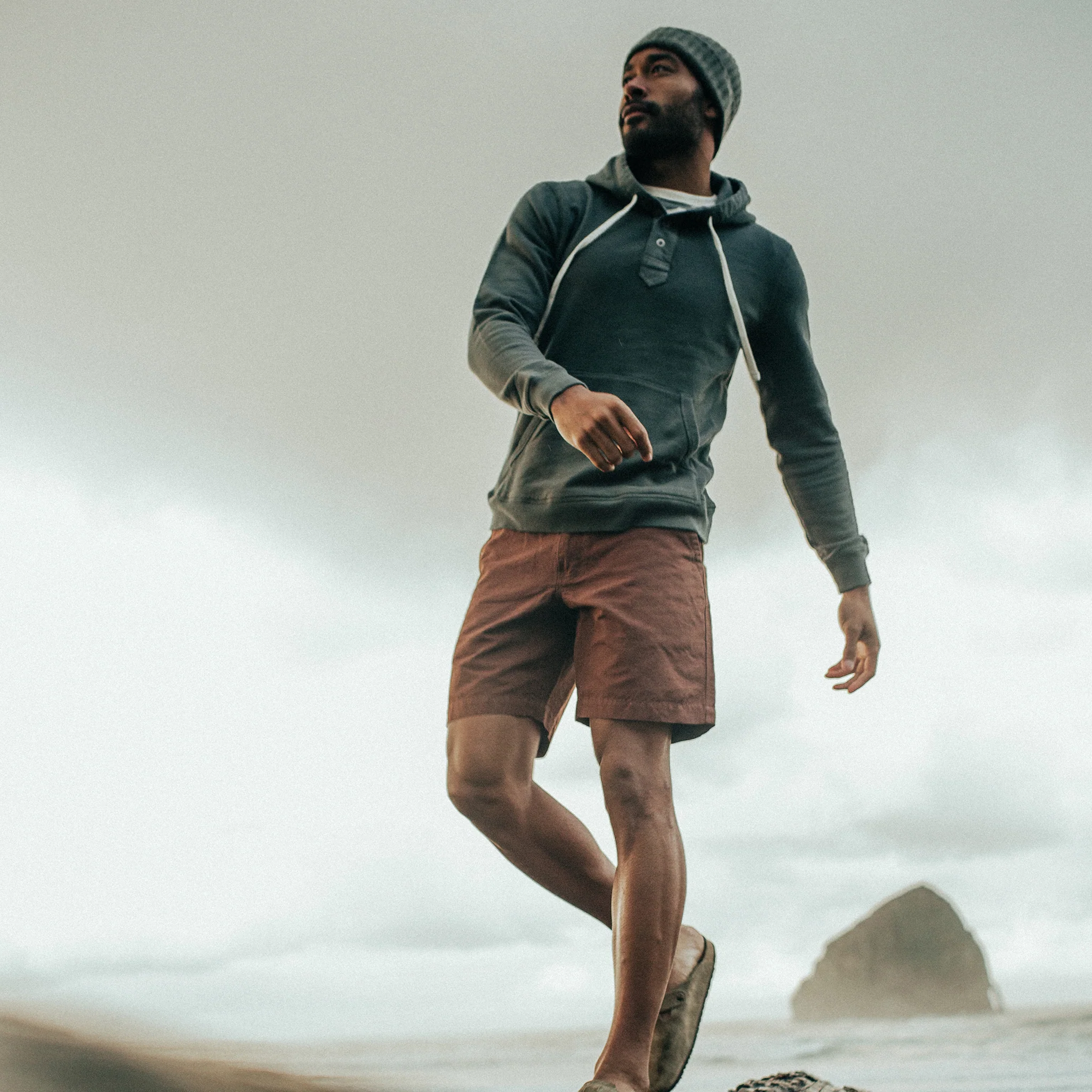 The Morse Short in Russet Linen - Image 2