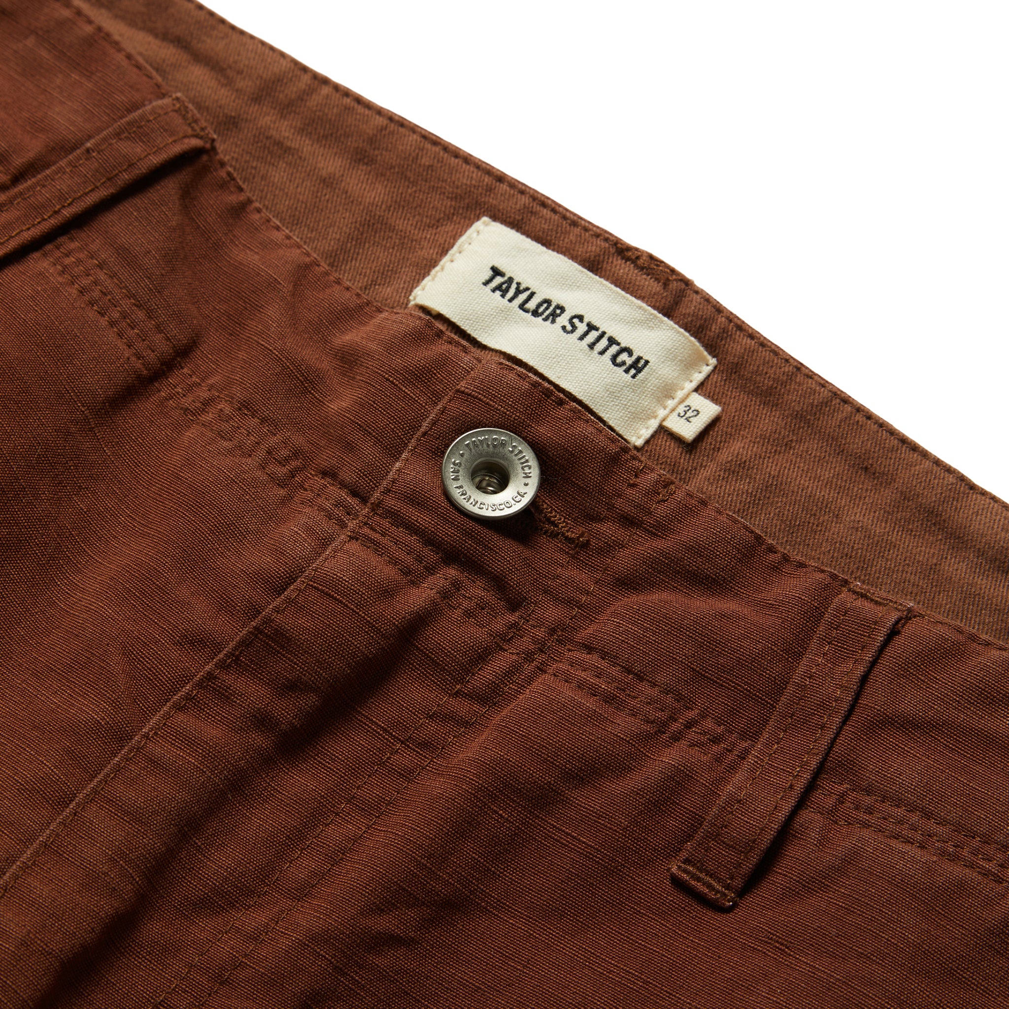 The Morse Short in Russet Linen - Image 5