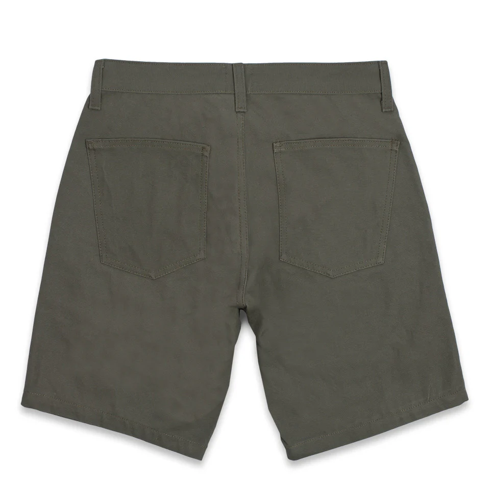 The Camp Short in Moss Duck Canvas - Image 6