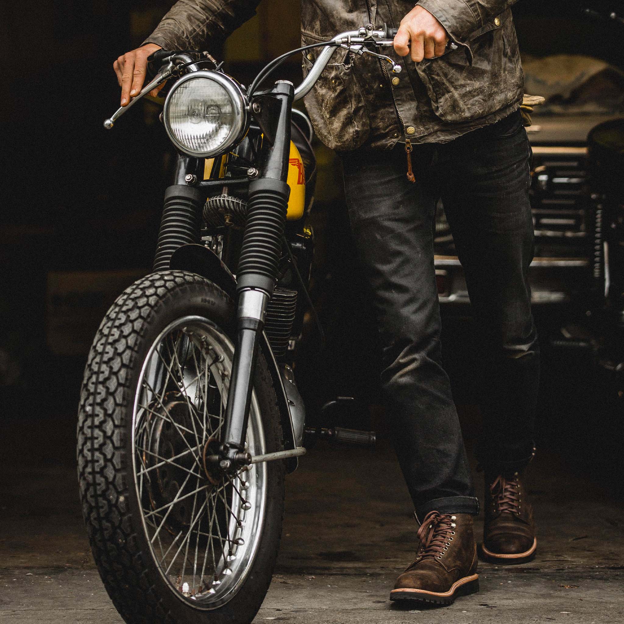 The Moto Boot in Espresso Grizzly - Image 3