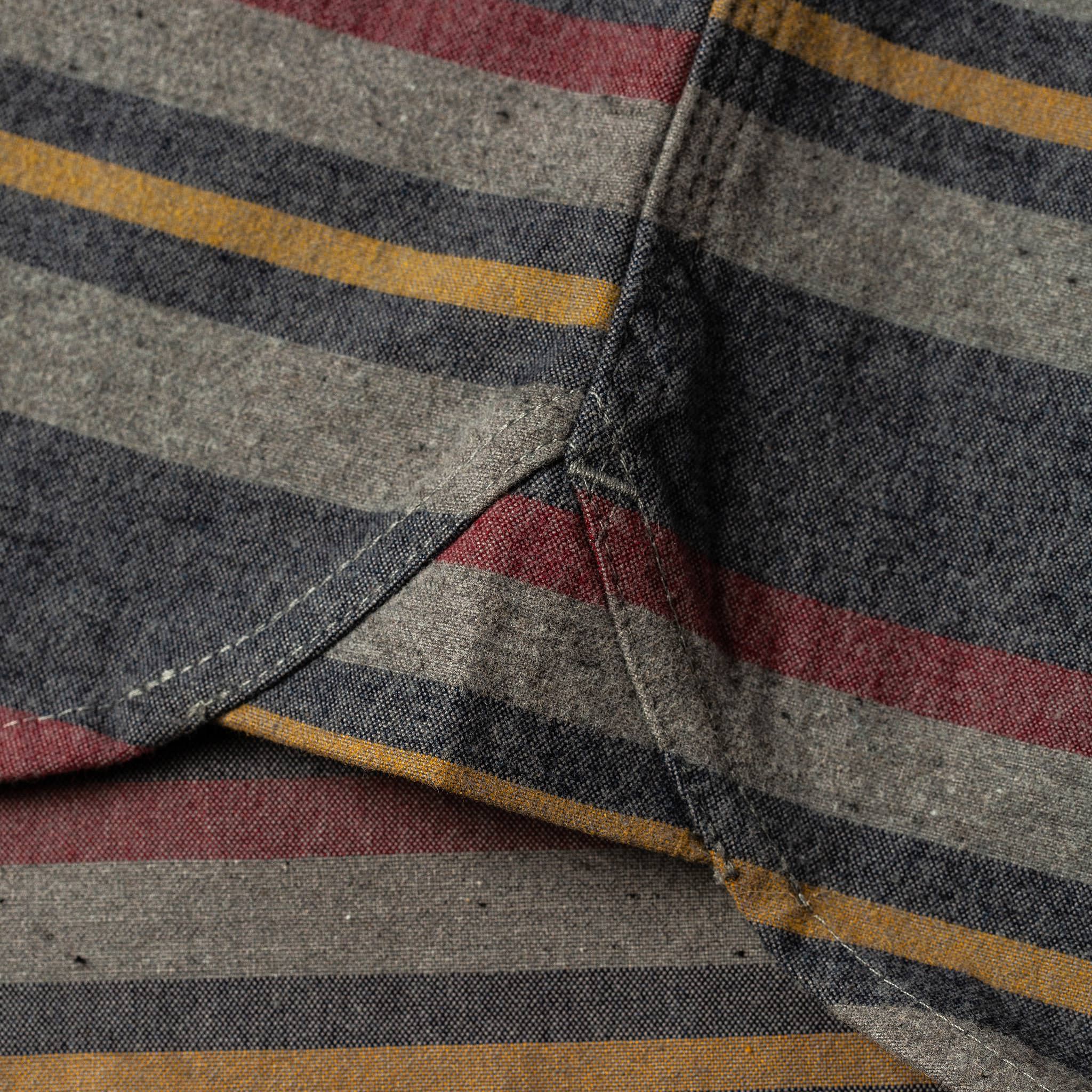 The Moto Shirt in Blanket Stripe - Image 10