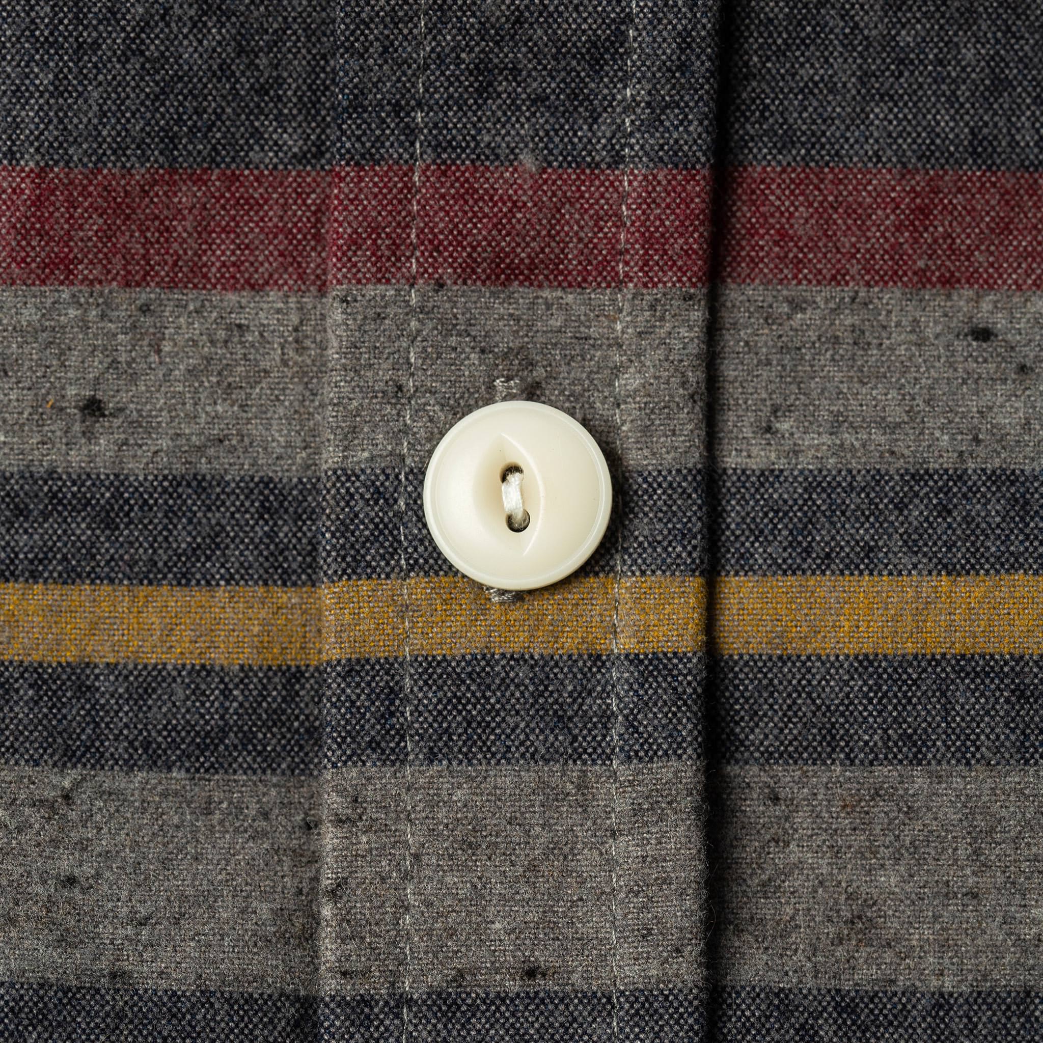 The Moto Shirt in Blanket Stripe - Image 9