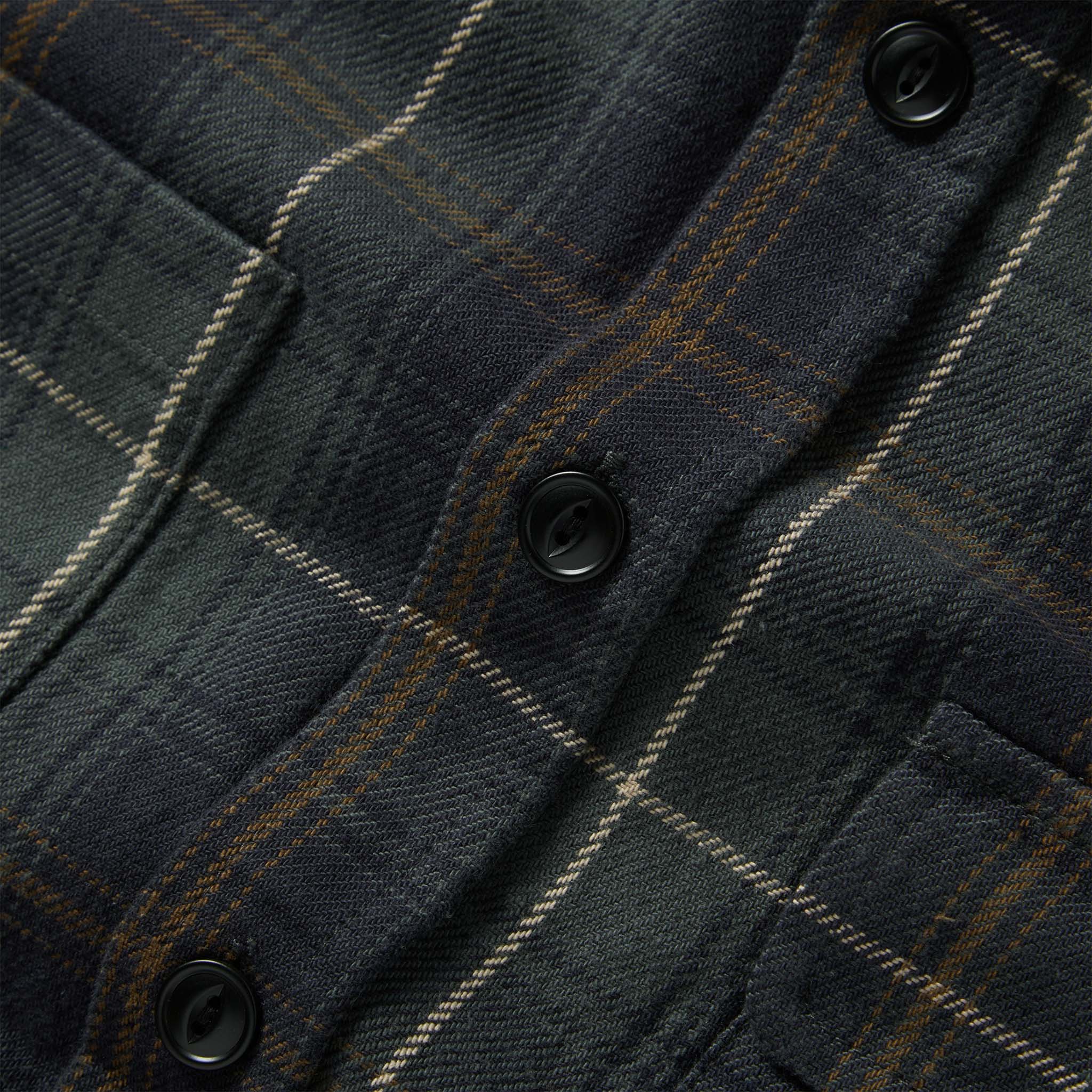 The Moto Utility Shirt in Shale Plaid - Image 9