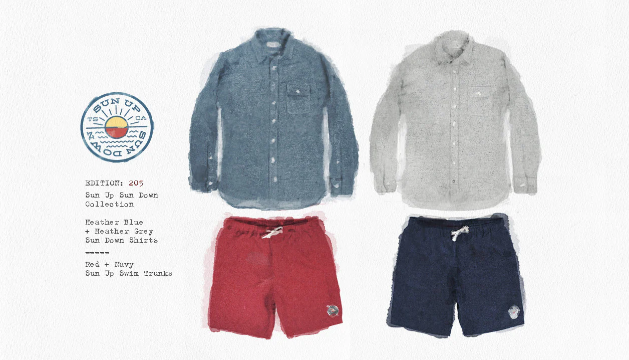 Navy Sun Up Swim Trunk - Image 7