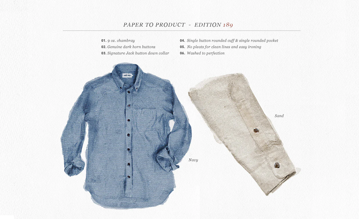 Navy Work Chambray Jack - Image 7