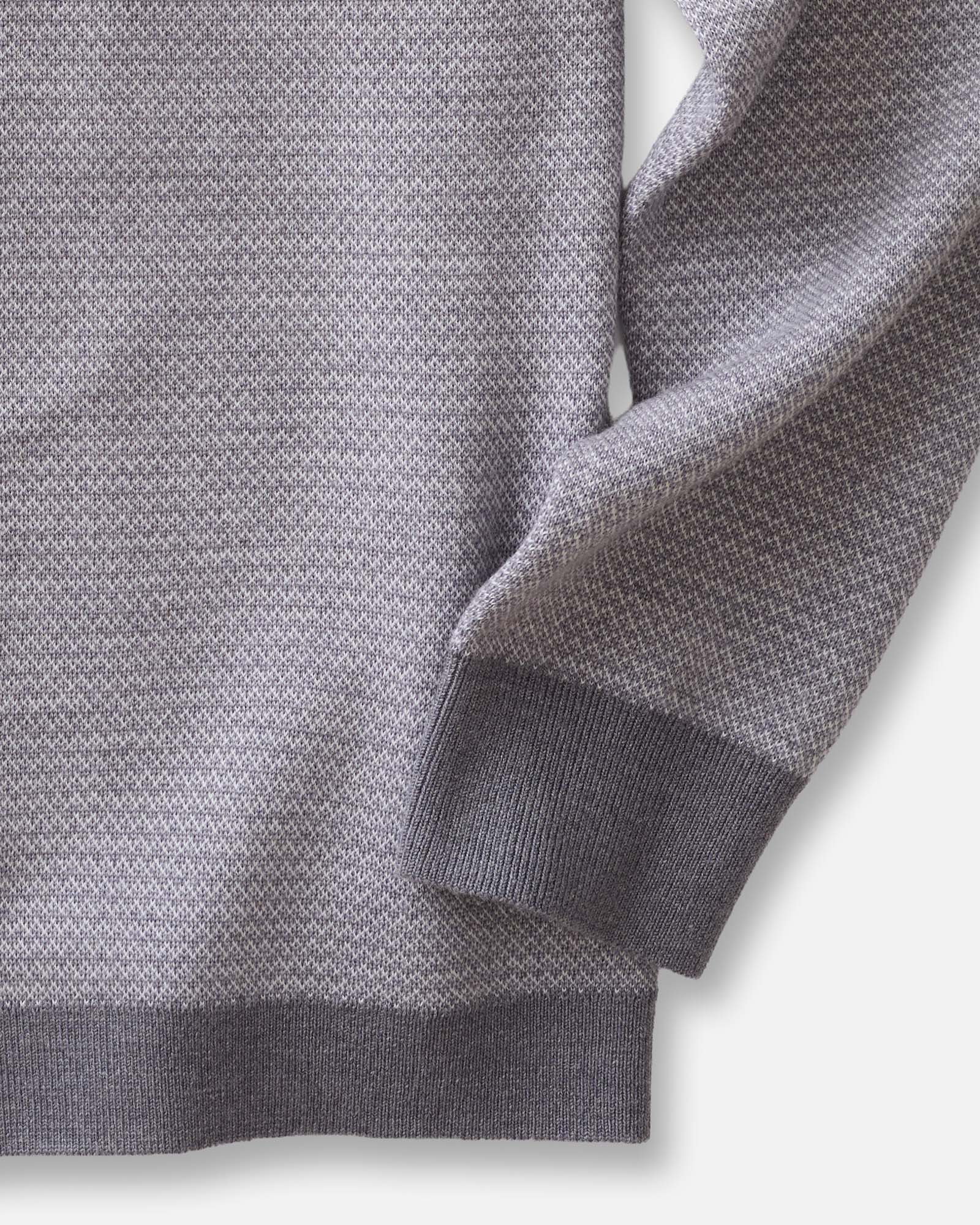 The Nichols Polo in Heather Grey Birdseye Merino - Image 6