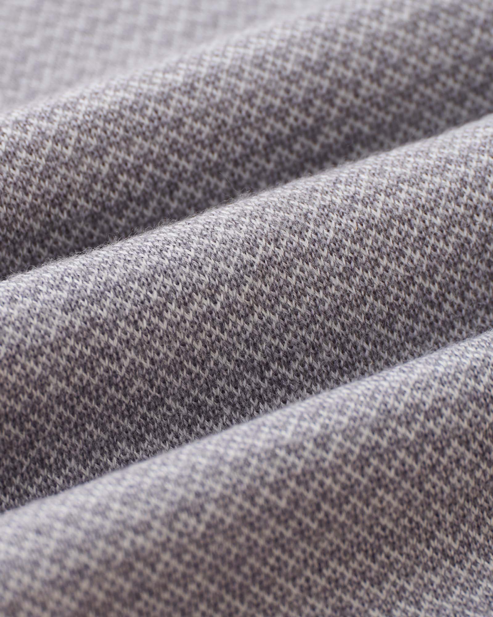 The Nichols Polo in Heather Grey Birdseye Merino - Image 7
