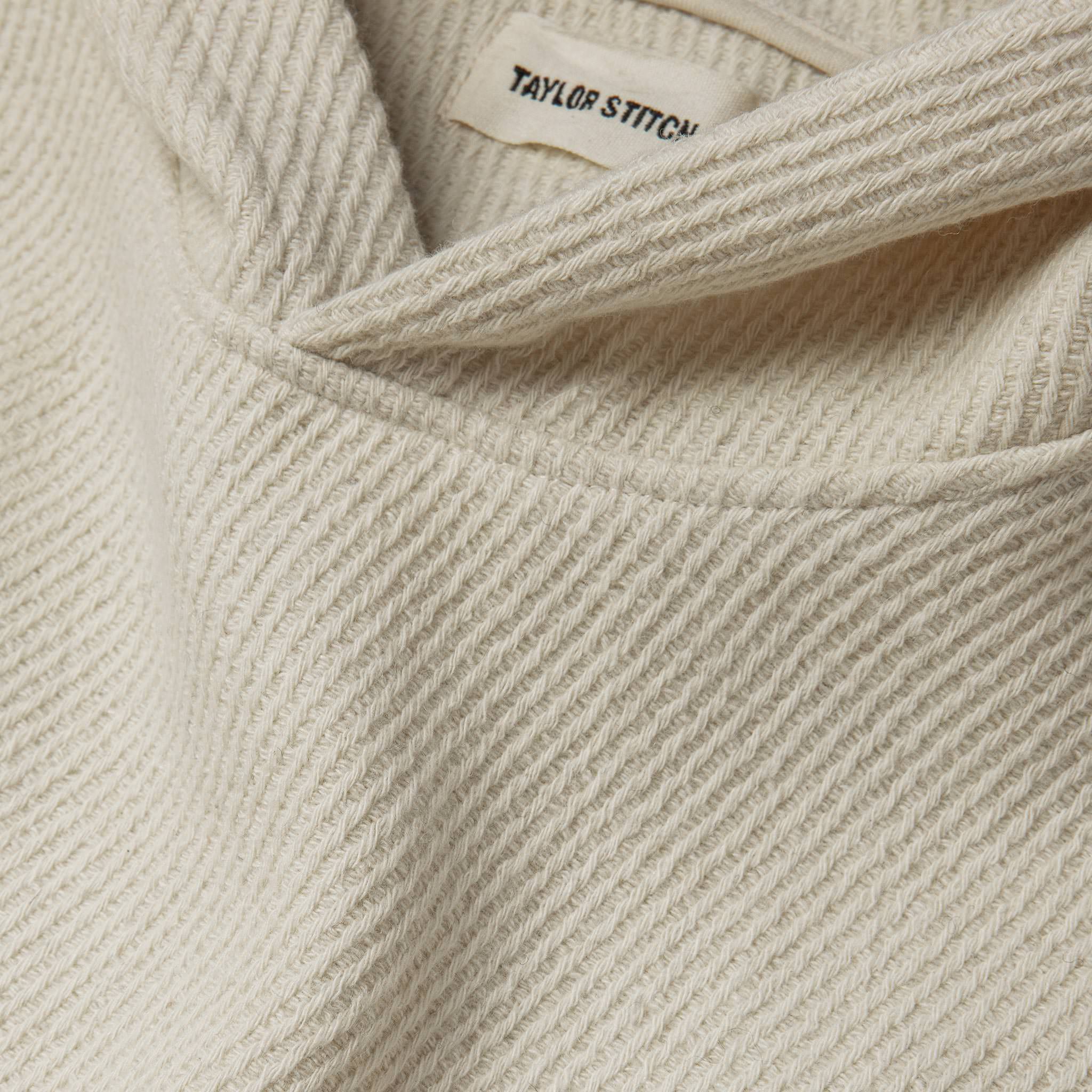 The Nomad Hoodie in Natural Twill - Image 8