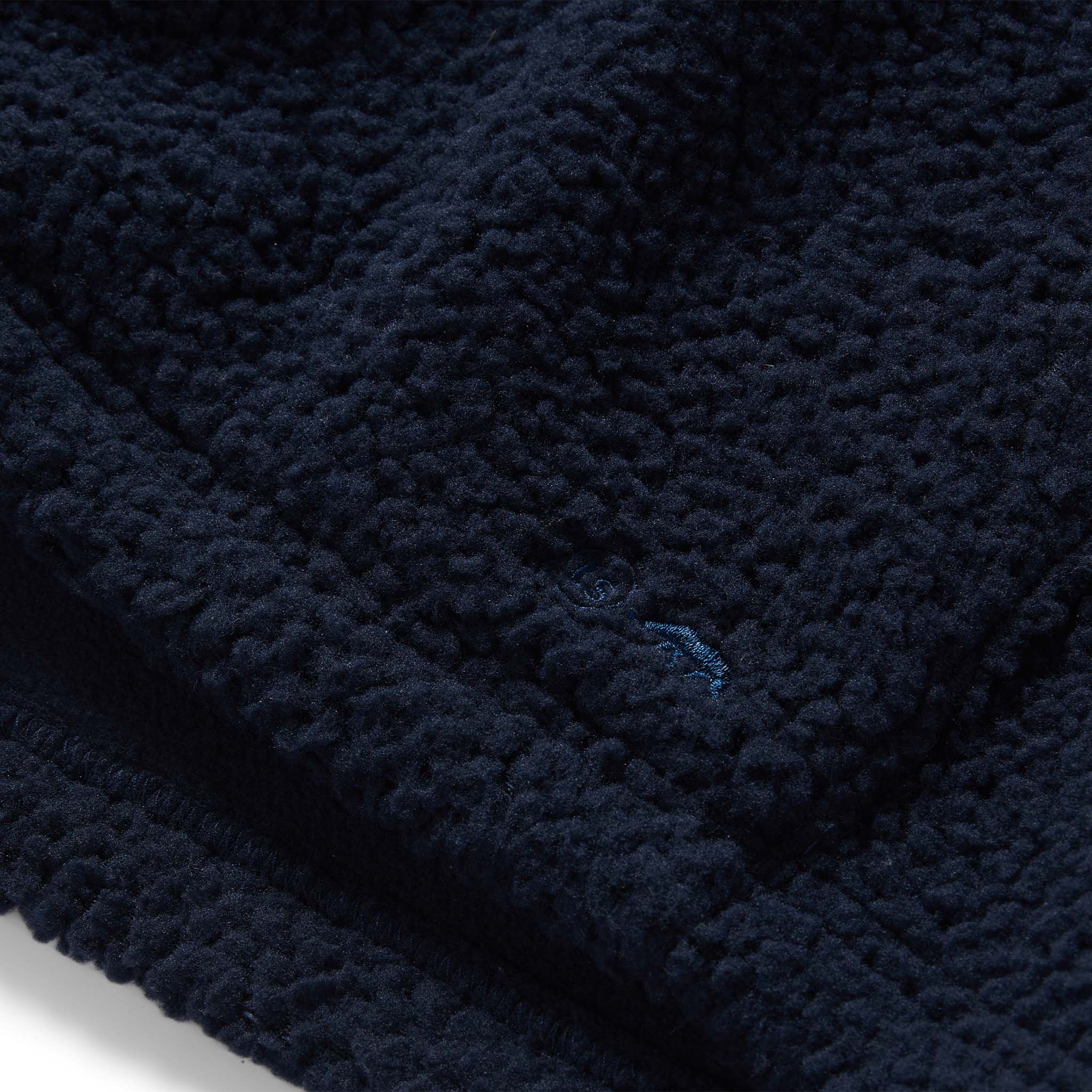 The Nomad Hoodie in Navy Sherpa - Image 6