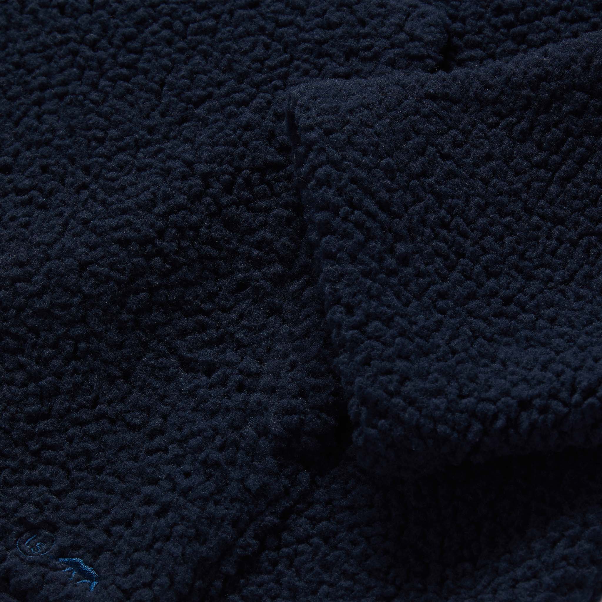 The Nomad Hoodie in Navy Sherpa - Image 7