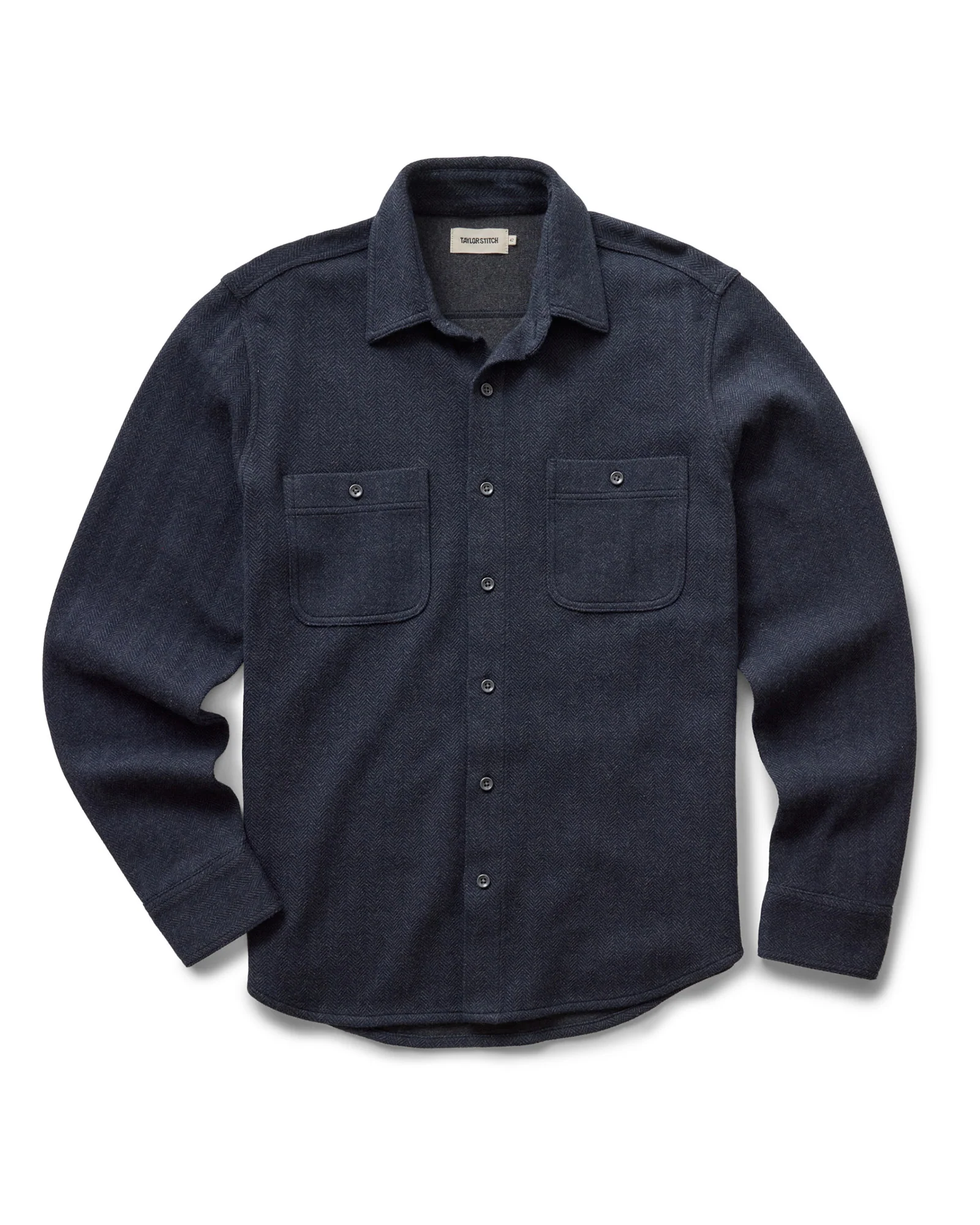 The North Shore Knit Shirt in Heather Navy - Image 8